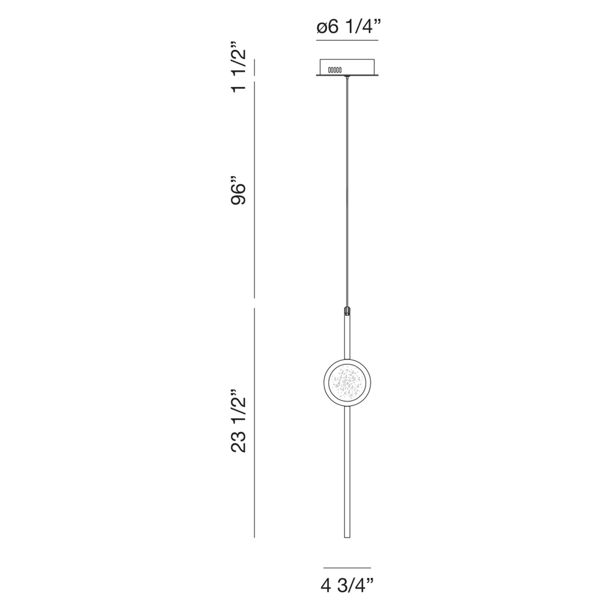 Shown with Aluminum/Glass shade
