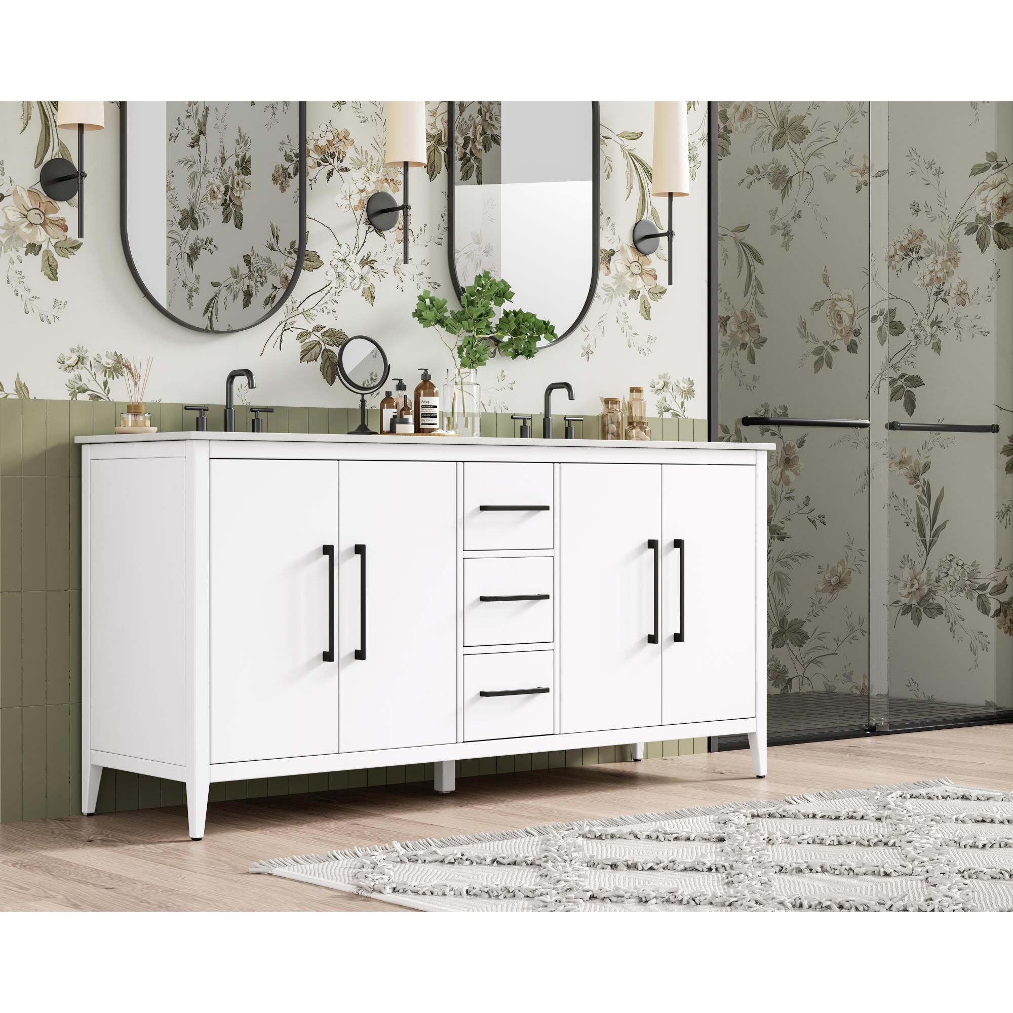 Millie 72 Inch Bath Vanity by Elegant Dcor