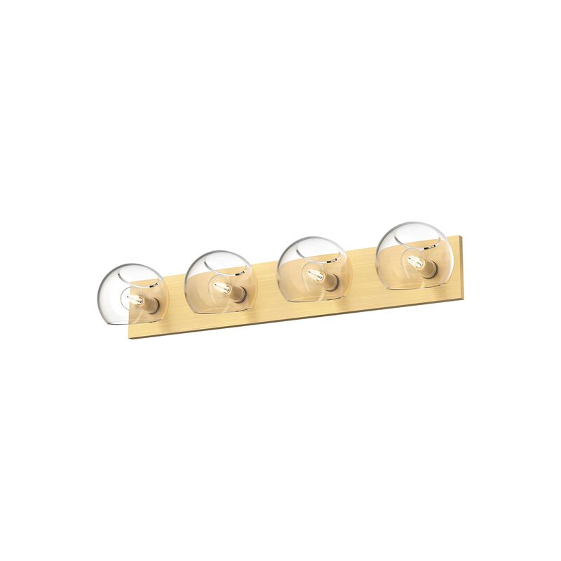 Willow 31 Inch 4 Light Bath Vanity Light by Alora Mood