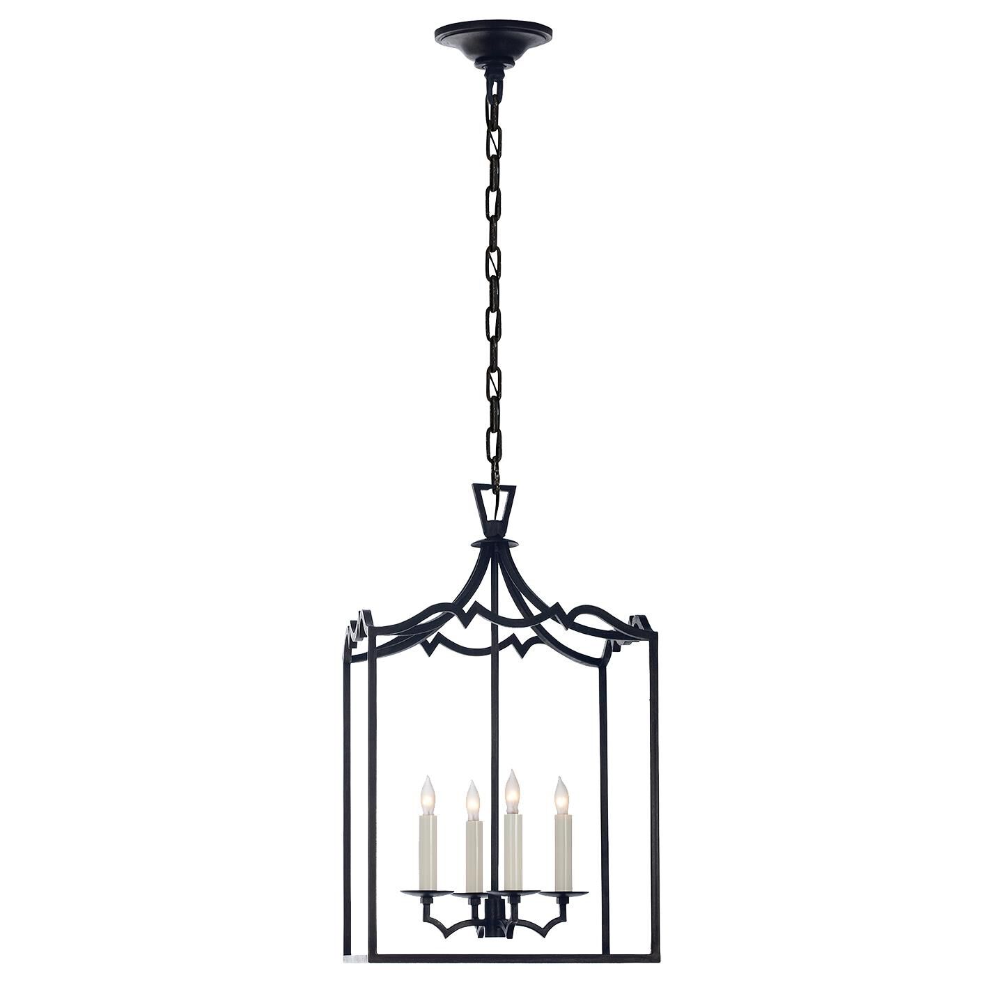 Chapman & Myers Darlana 12 Inch Cage Pendant by Visual Comfort Signature Collection