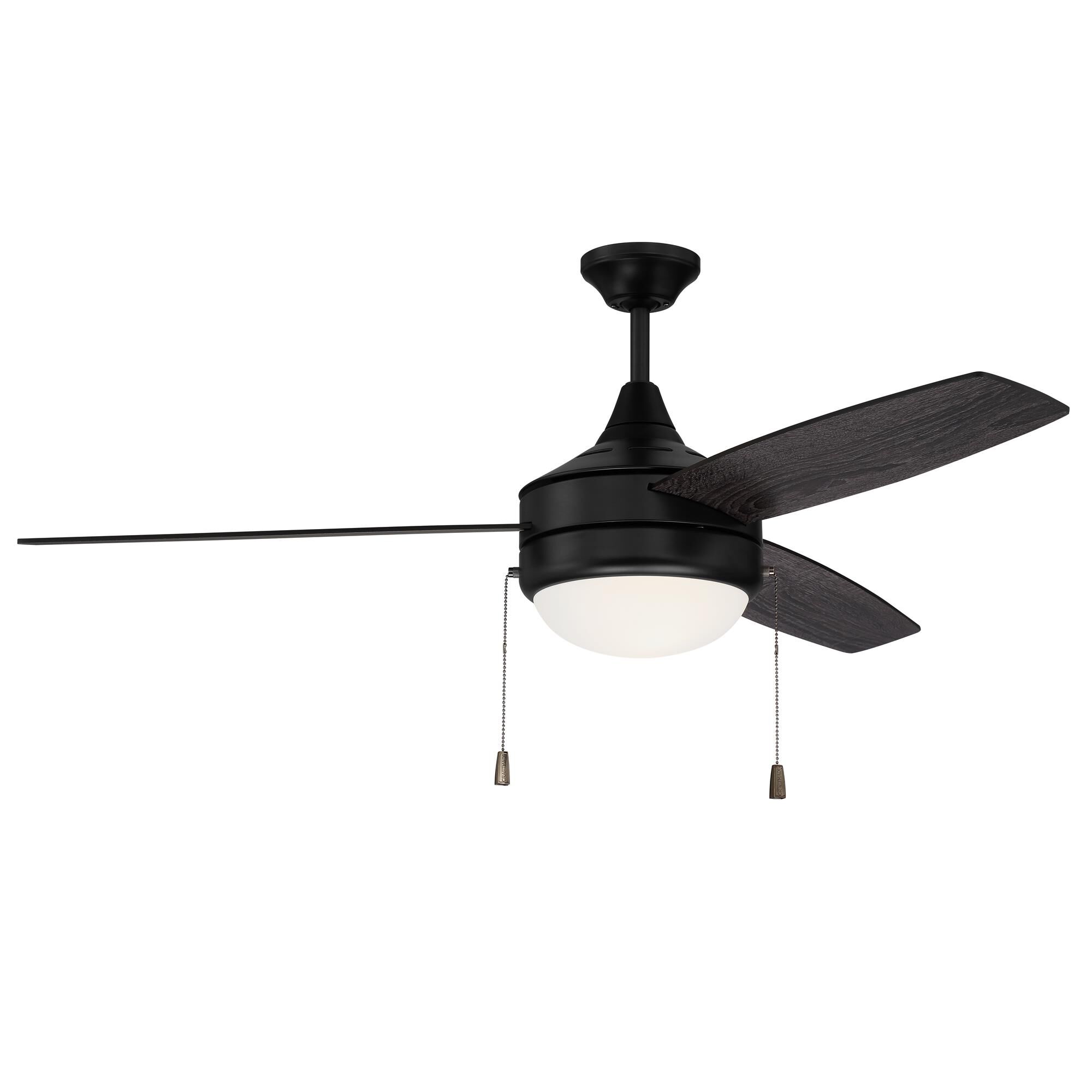 Phaze 52 Inch 3 Blade Ceiling Fan with Light Kit,