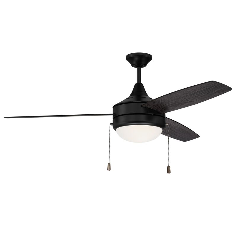 Phaze 52 Inch 3 Blade Ceiling Fan with Light Kit by Craftmade