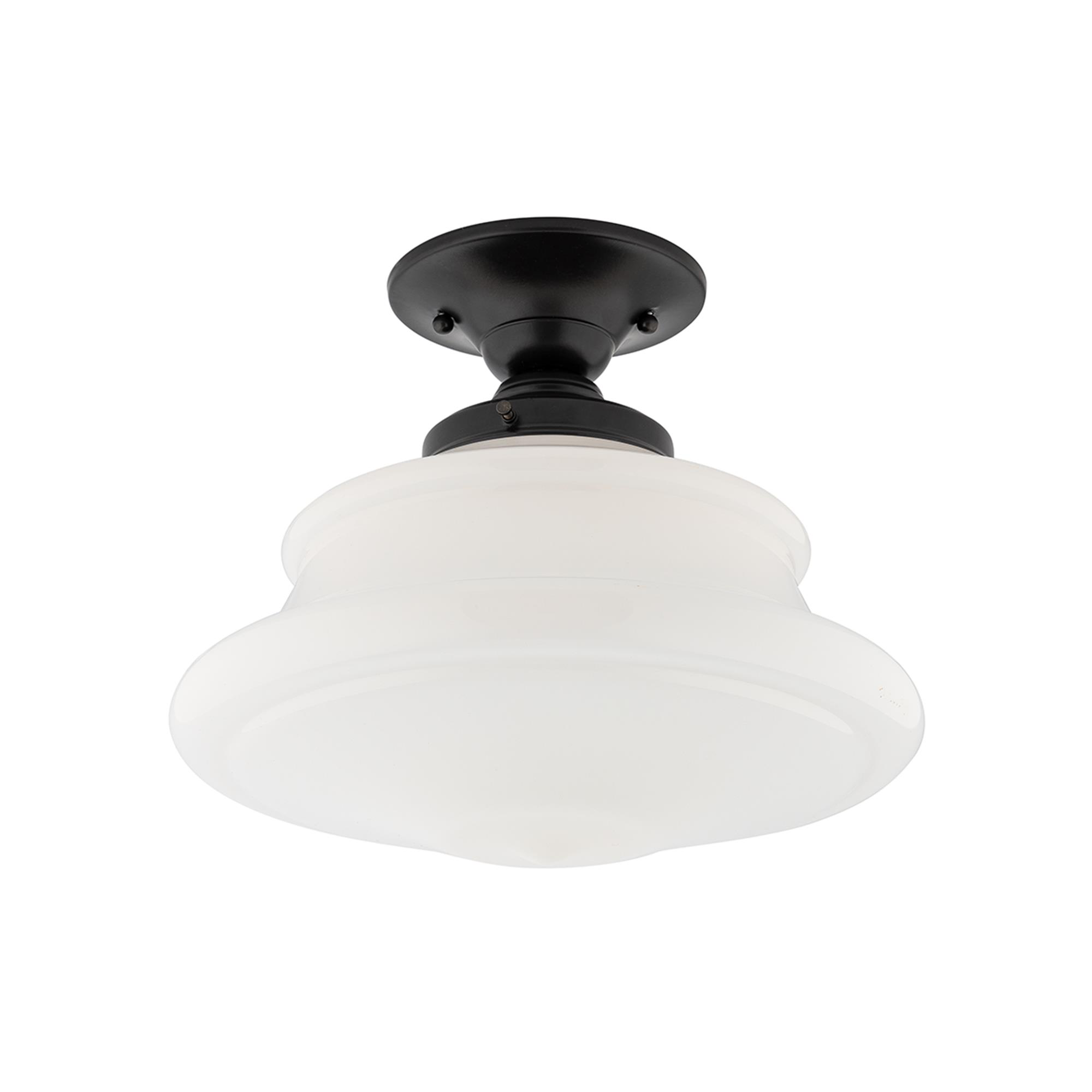 Petersburg 13 Inch Semi Flush Mount,