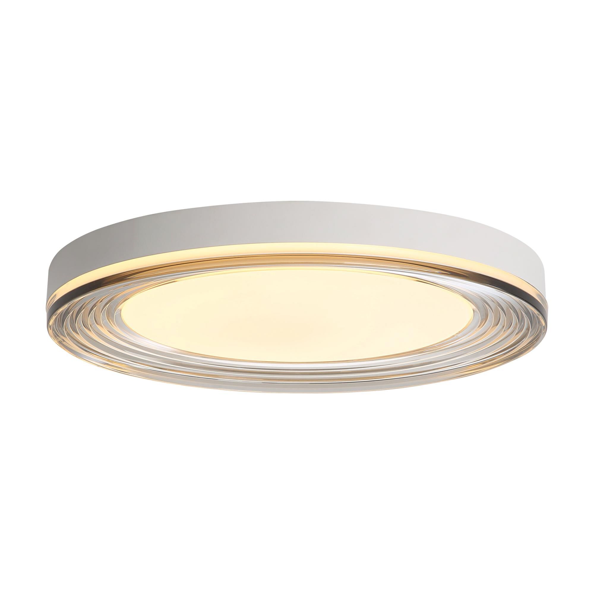 Ondulada 20 Inch Flush Mount by Golden Lighting