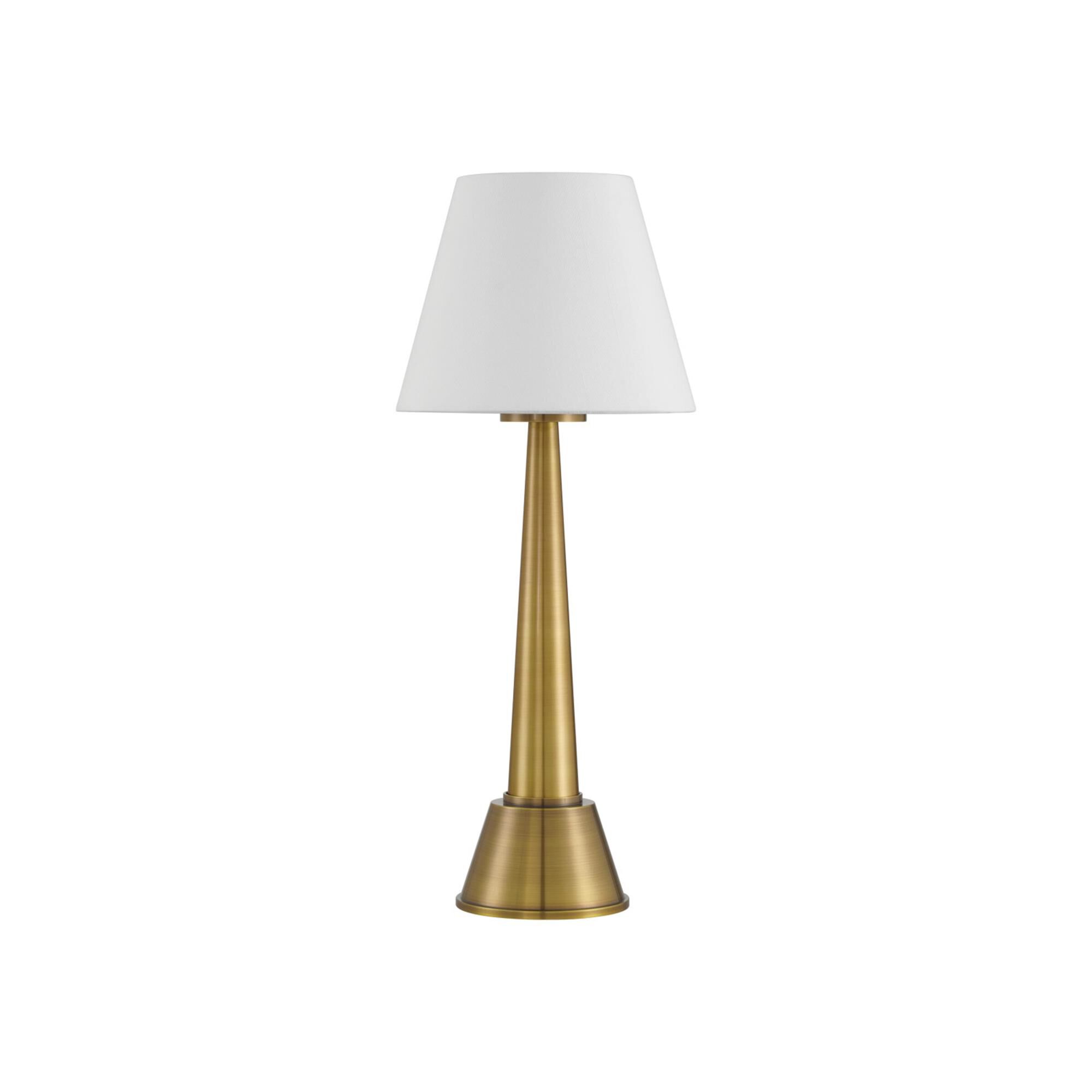 Saunter 15 Inch Rechargeable Cordless Lamp,