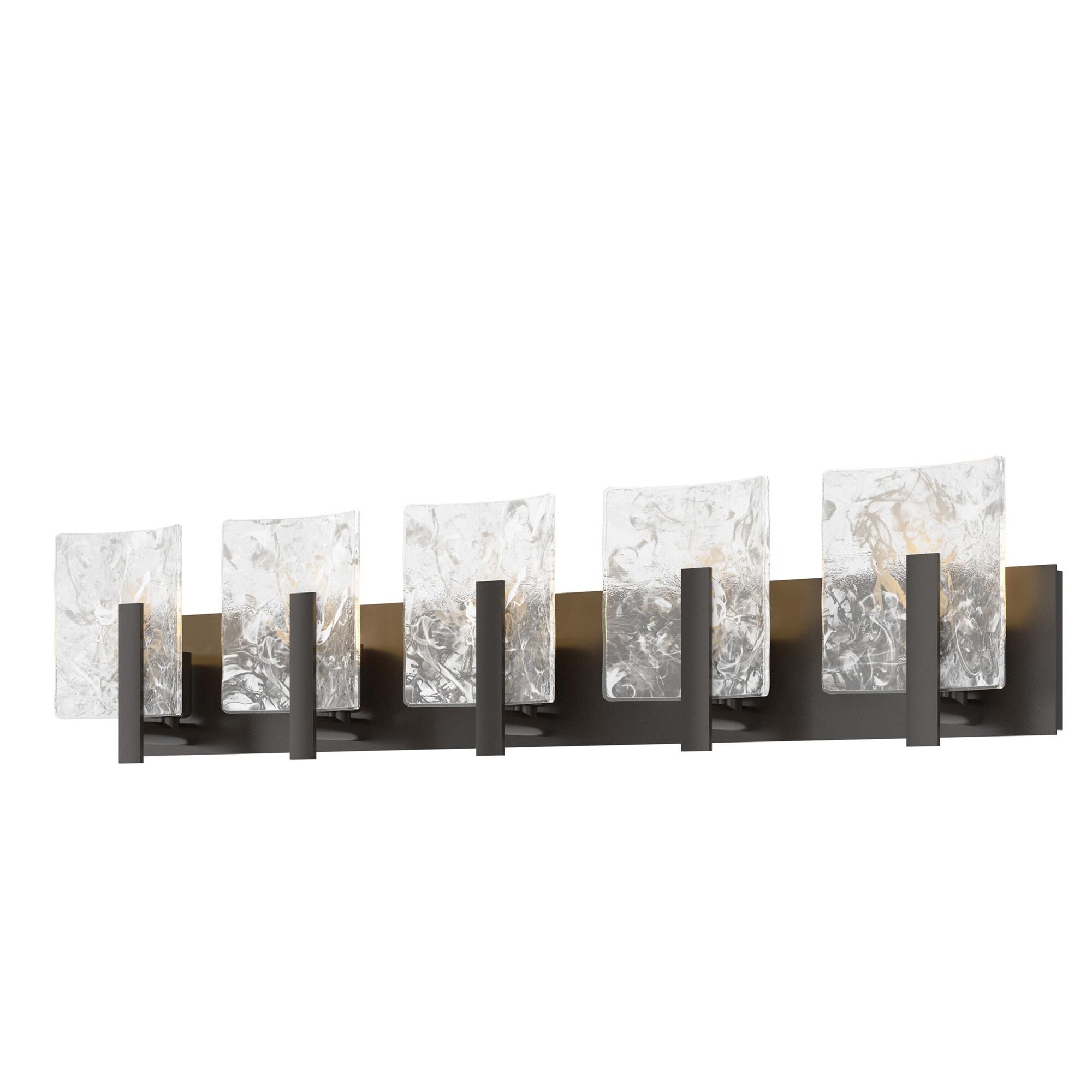 Shown in Oil Rubbed Bronze finish and White Swirl glass