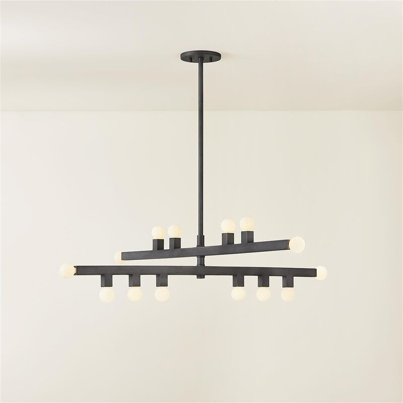 The Lifestyled Co Sutter Large Chandelier by Mitzi