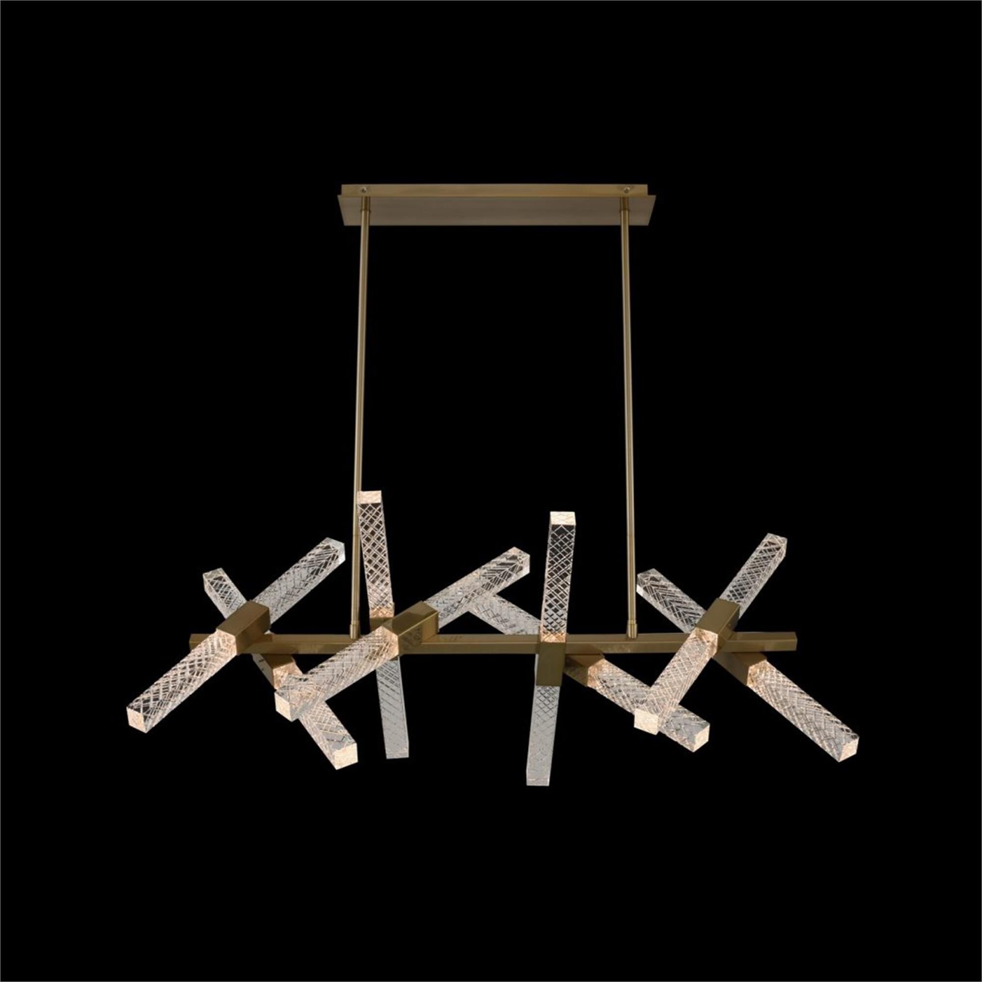 Apollo Medium Linear Chandelier,