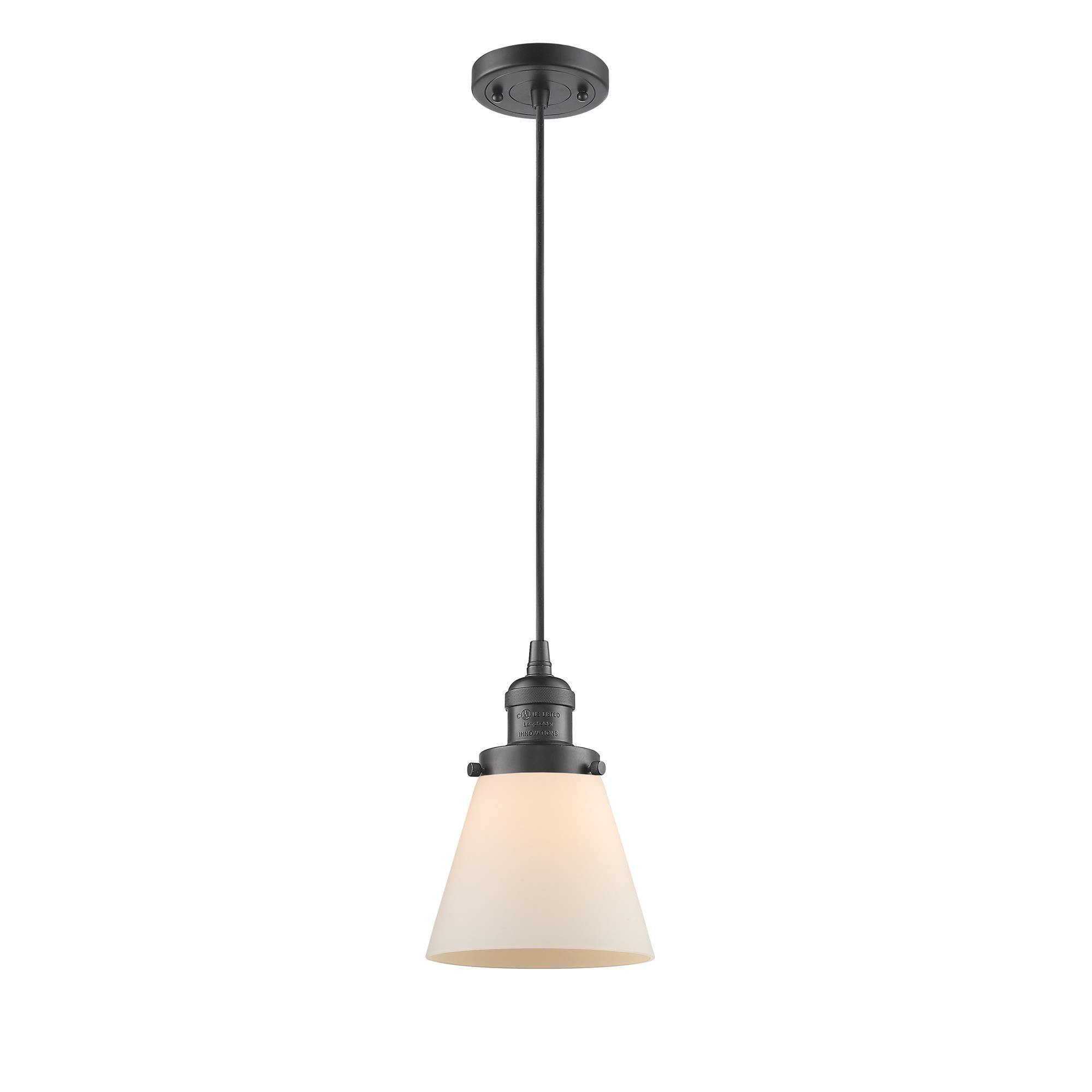Bruno Marashlian Small Cone 6 Inch Mini Pendant by Innovations Lighting
