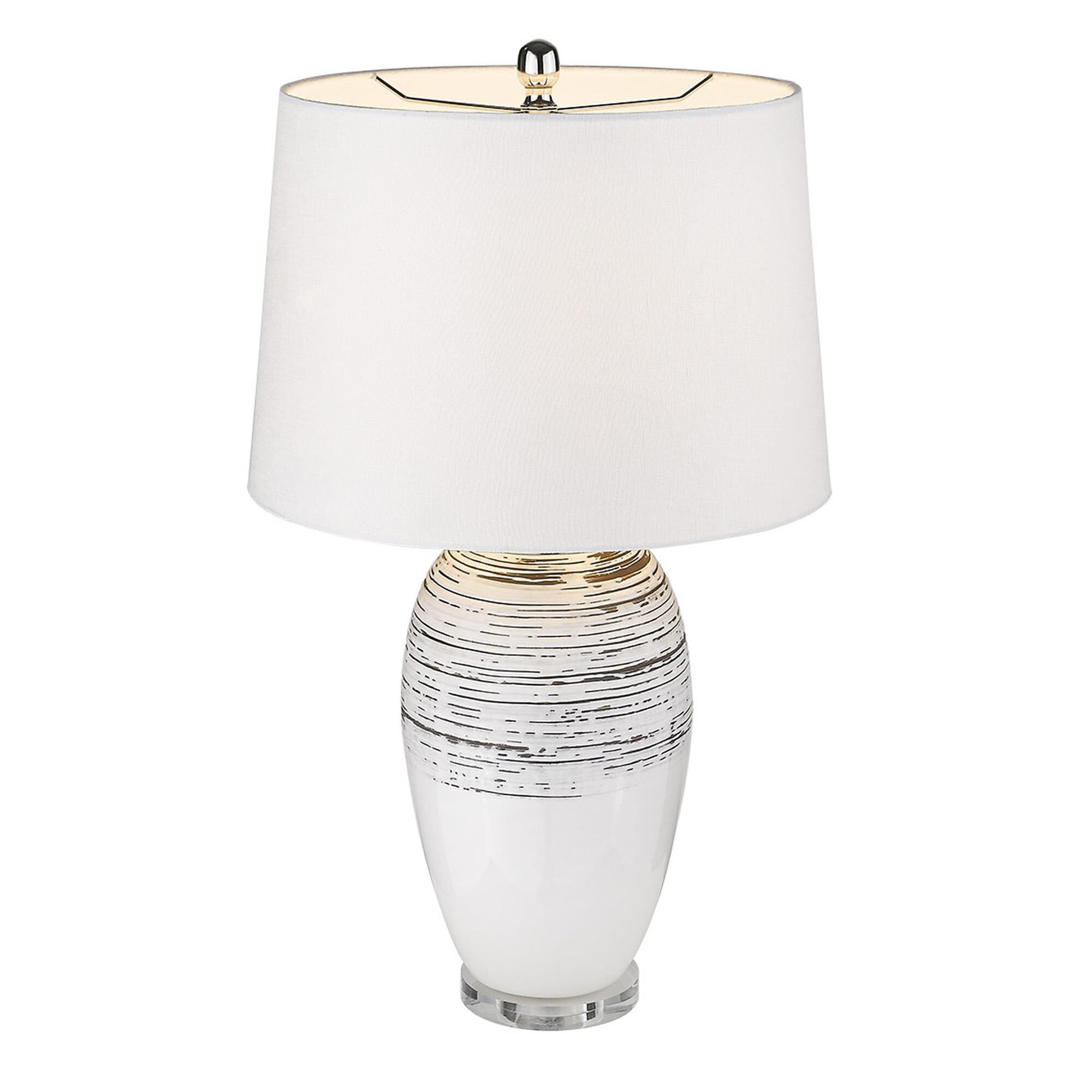 Shown in Polished Nickel finish and Seasalt glass and Seasalt Linen Tapered Drum shade