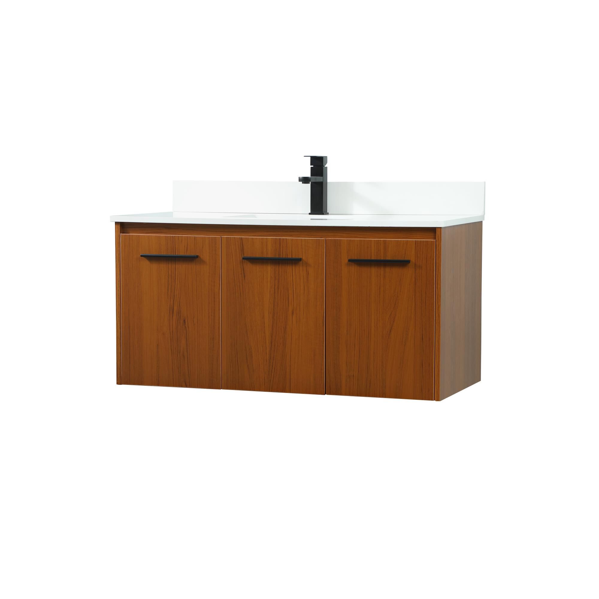 Shown in Teak finish