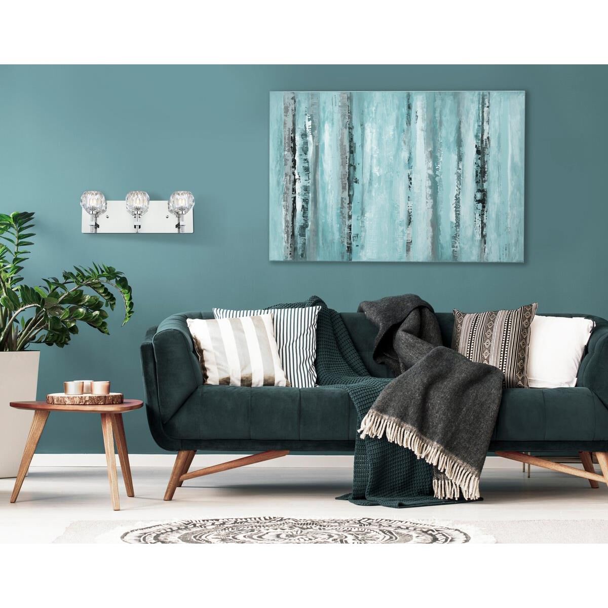 Graham 18 Inch 3 Light LED Bath Vanity Light by Elegant Lighting