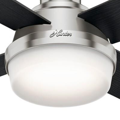 Dempsey 44 Inch Ceiling Fan with Light Kit by Hunter Fan