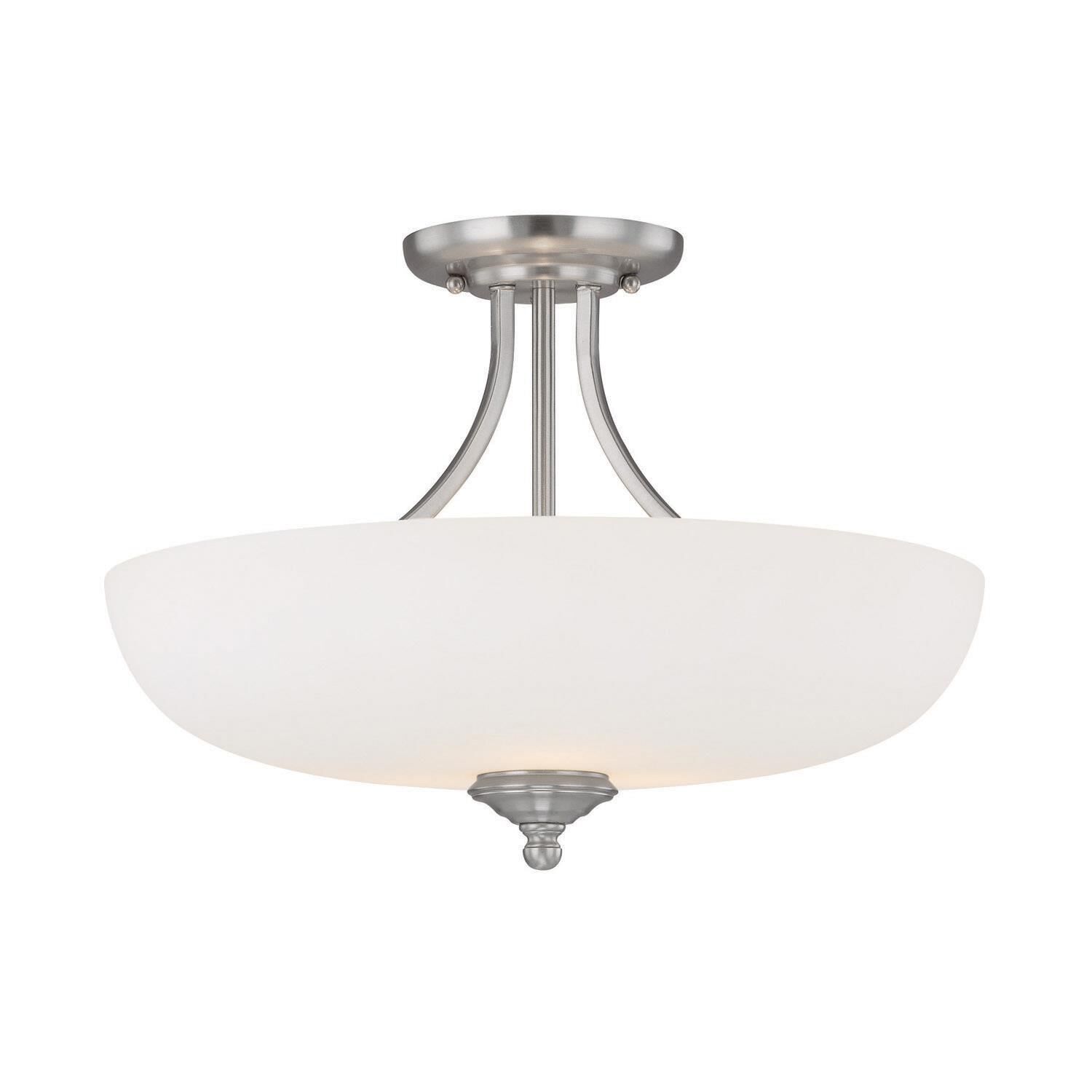 Chapman 18 Inch 3 Light Semi Flush Mount by Capital Lighting Fixture Company