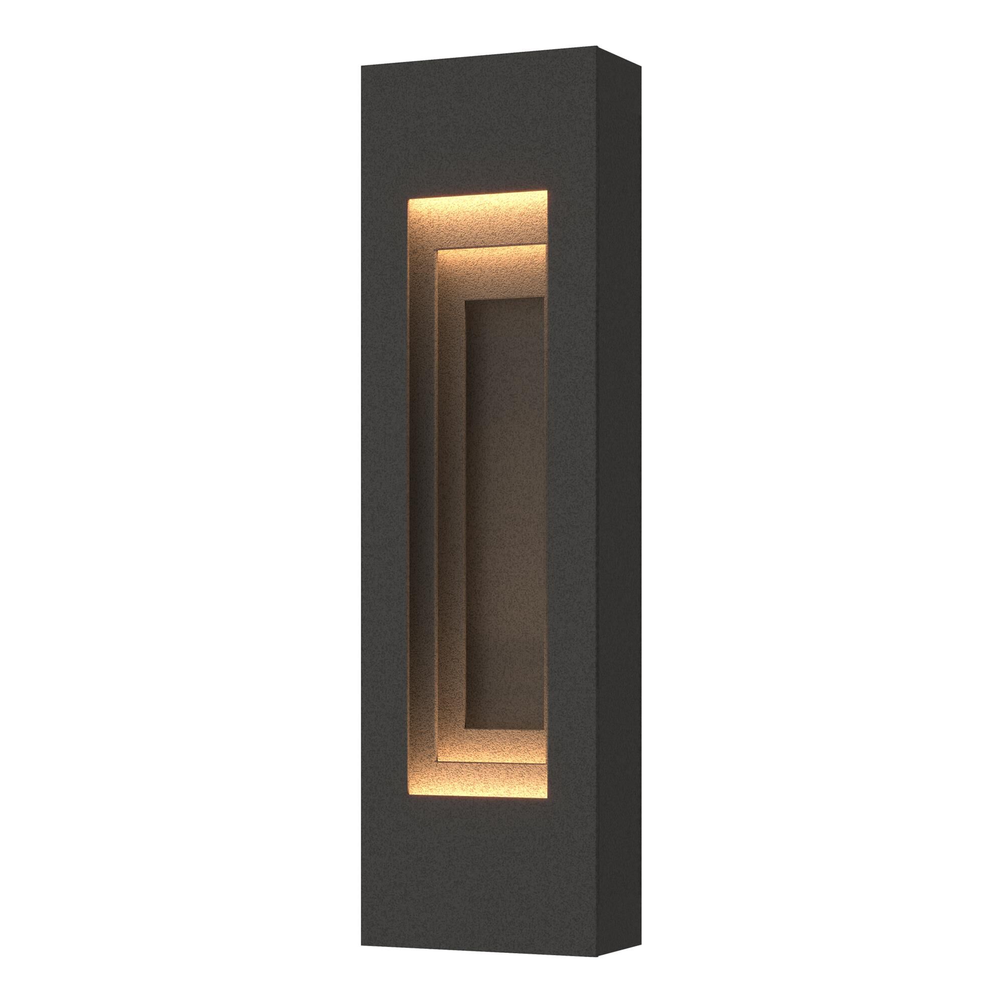 Shown in Coastal Natural Iron finish and Coastal Natural Iron Aluminum shade