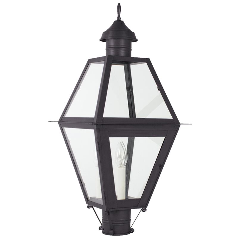 Boston 27 Inch 3 Light Outdoor Post Lamp by Northeast Lantern