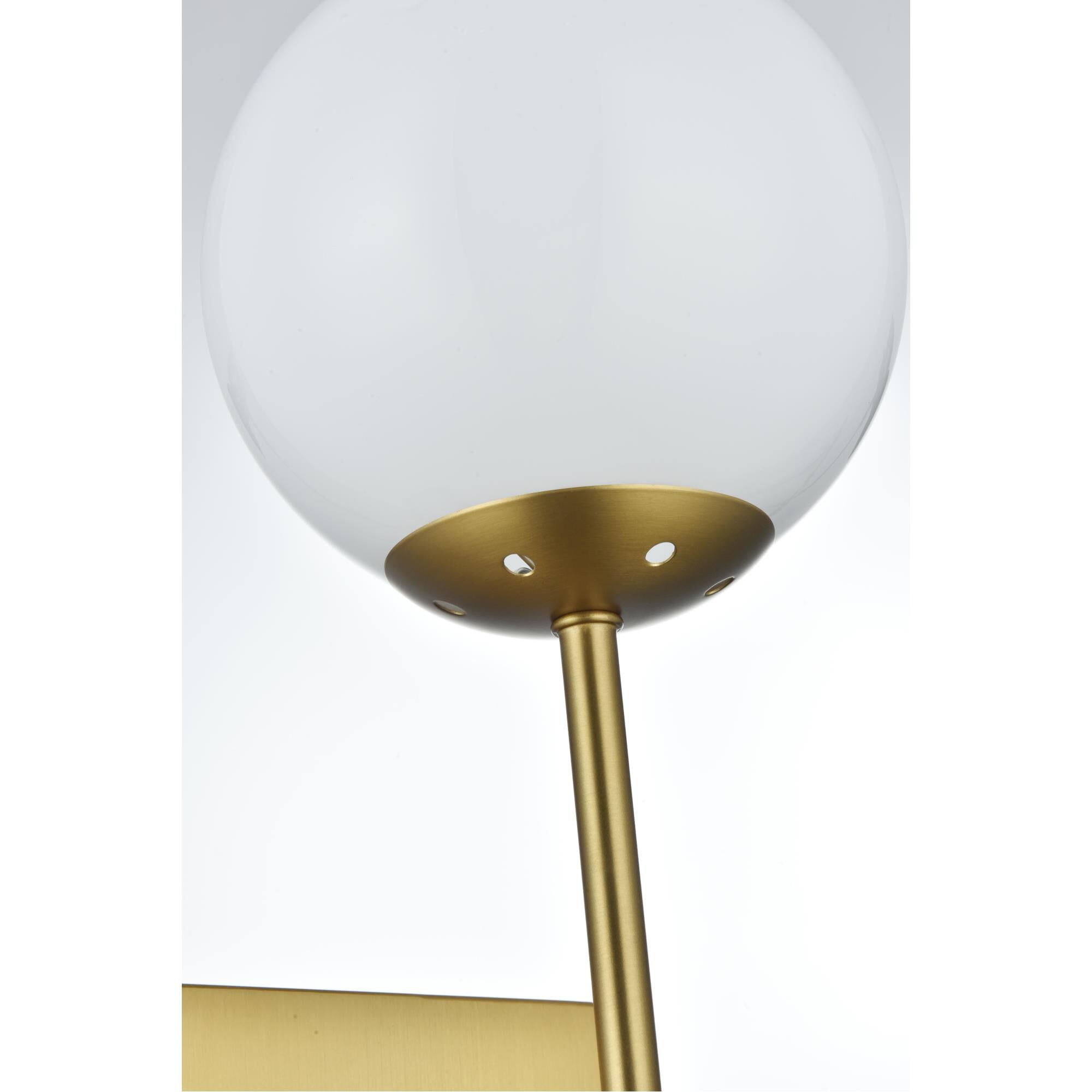 Shown in Satin Gold And White finish
