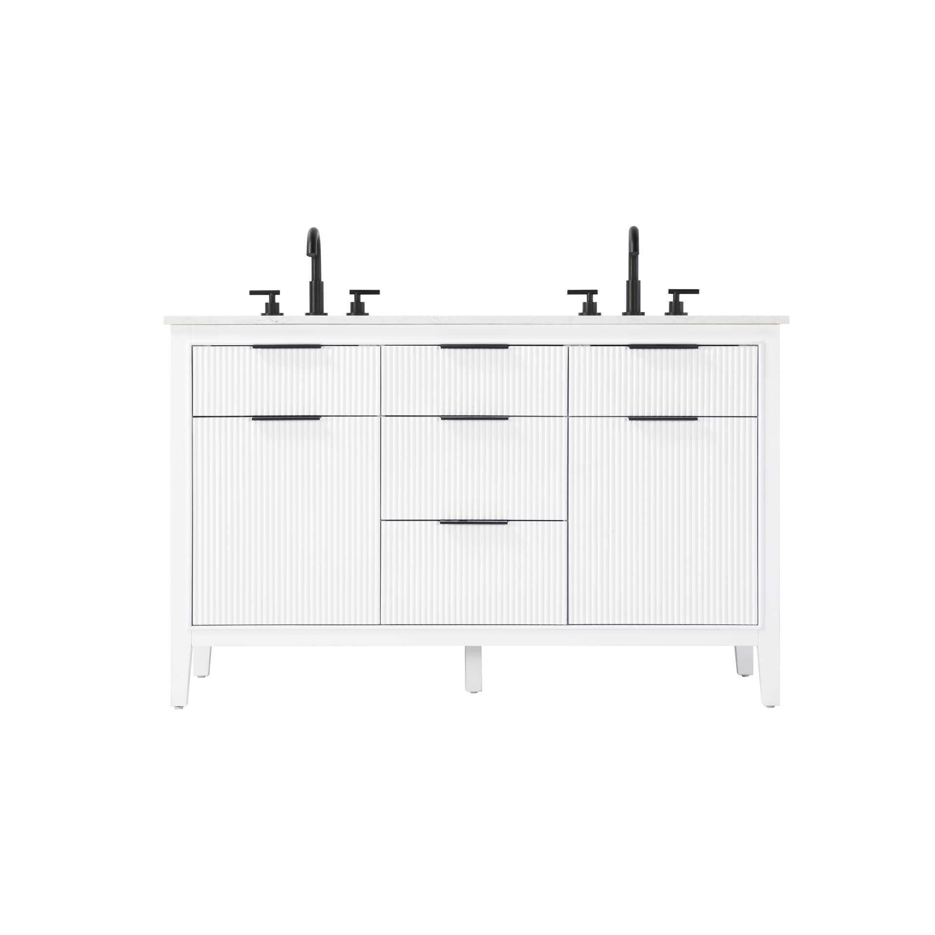 Langston 54 Inch Bath Vanity by Elegant Decor