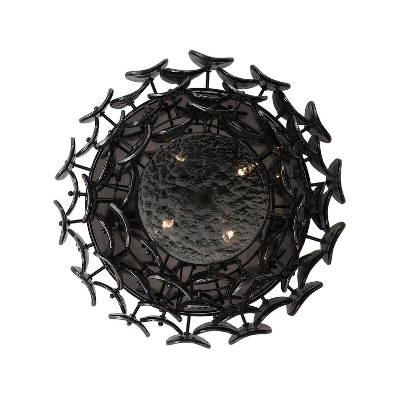 Uroko 20 Inch 4 Light Flush Mount by Kalco