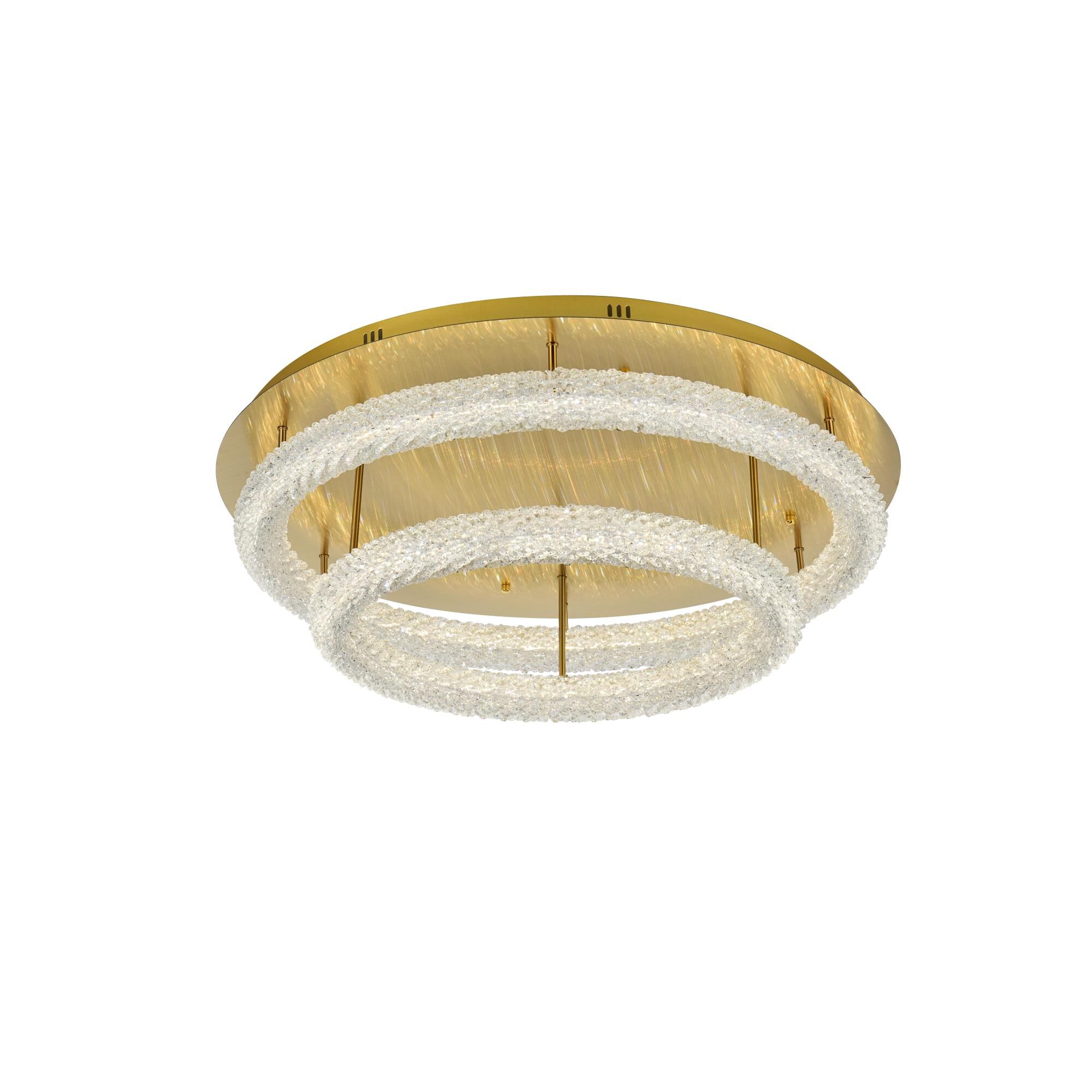 Shown in Satin Gold finish and Rc crystal