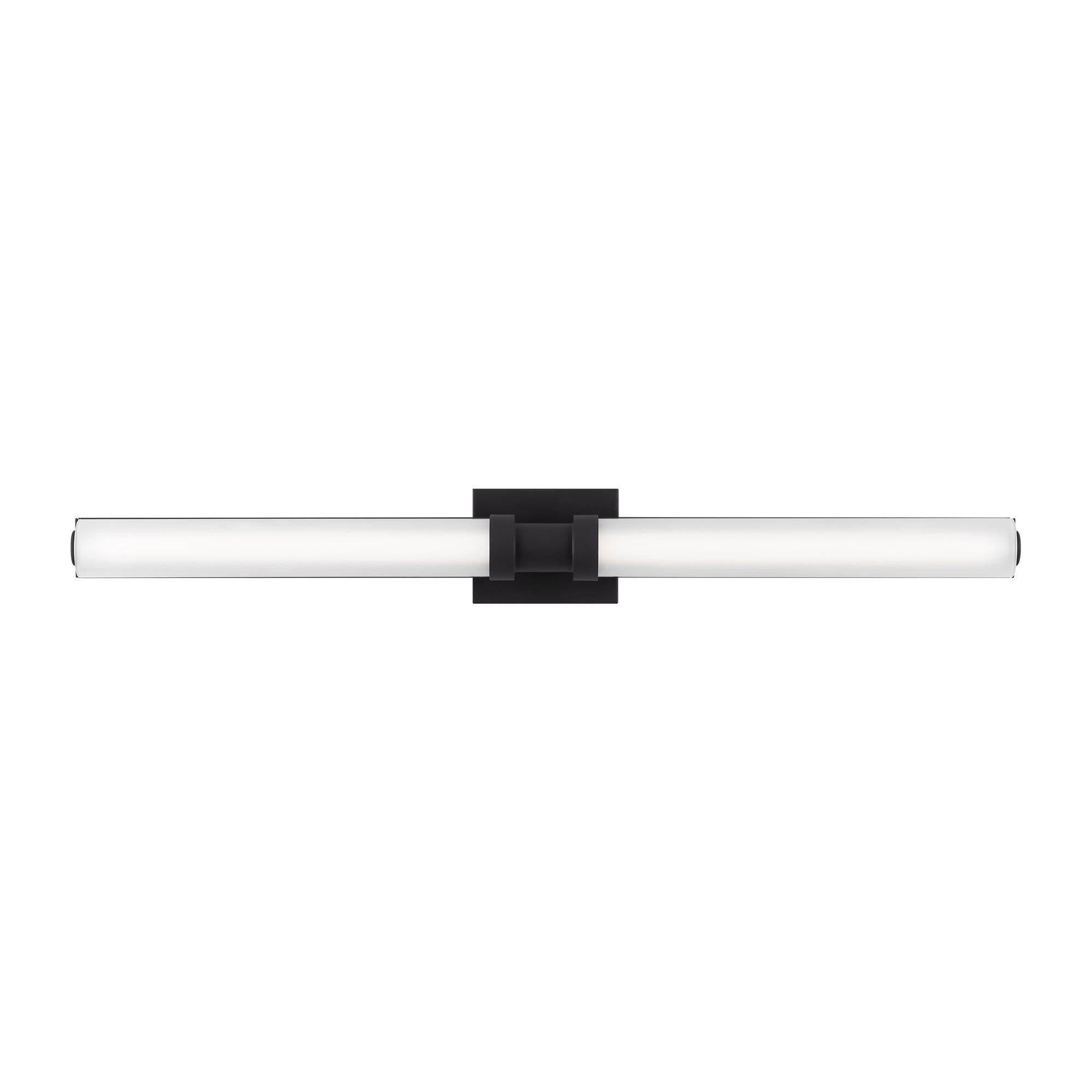 Shown in Midnight Black finish and Arctic glass and Arctic Glass s shade