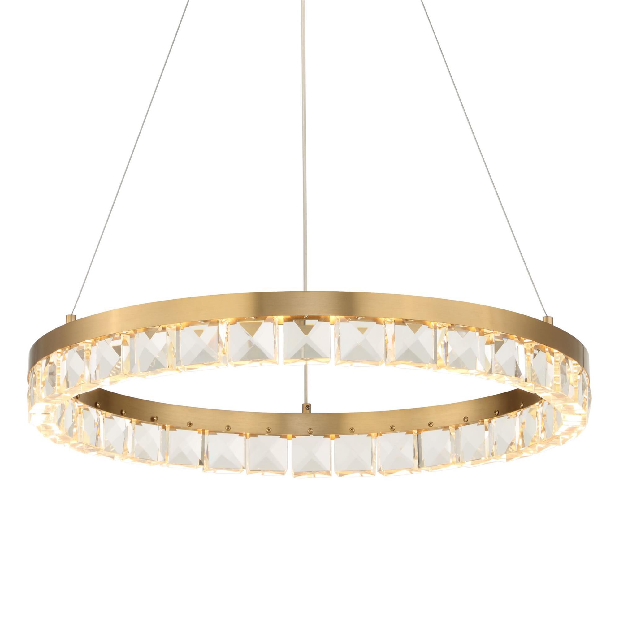 Shown in Brass finish