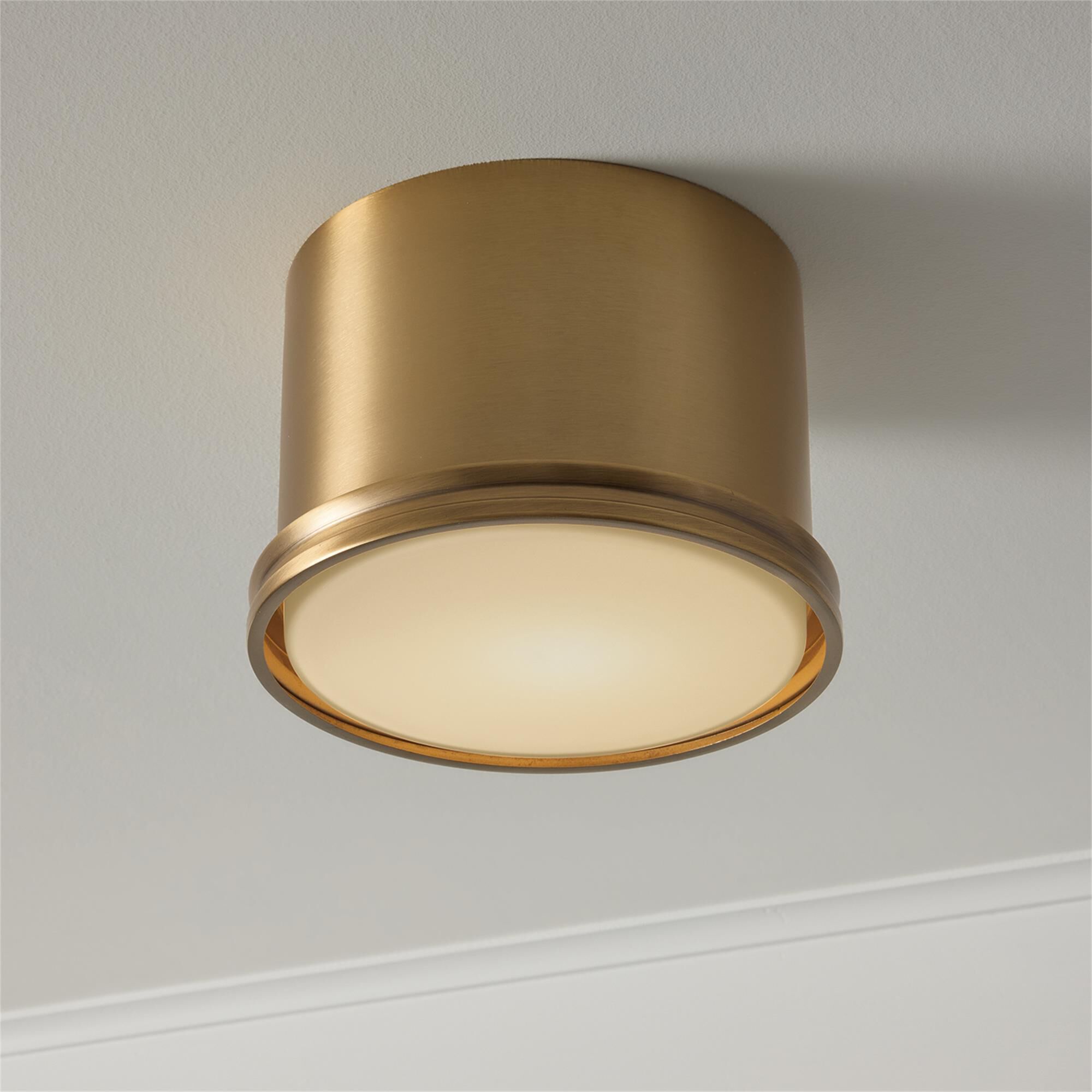 Shown in Aged Brass finish