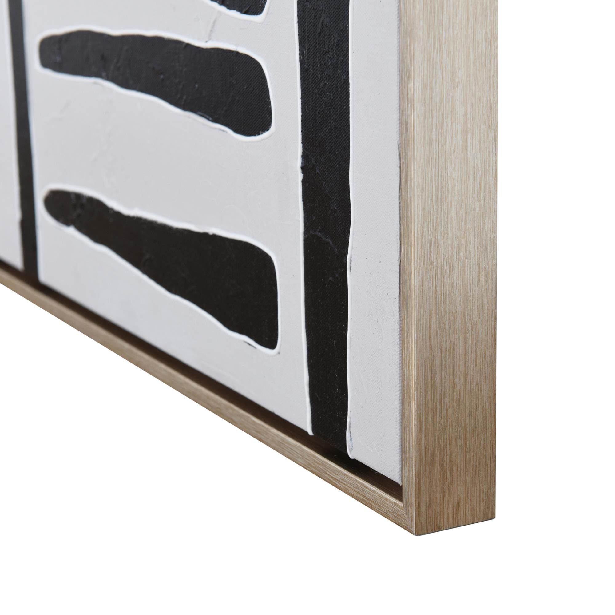 Shown in Black, White finish