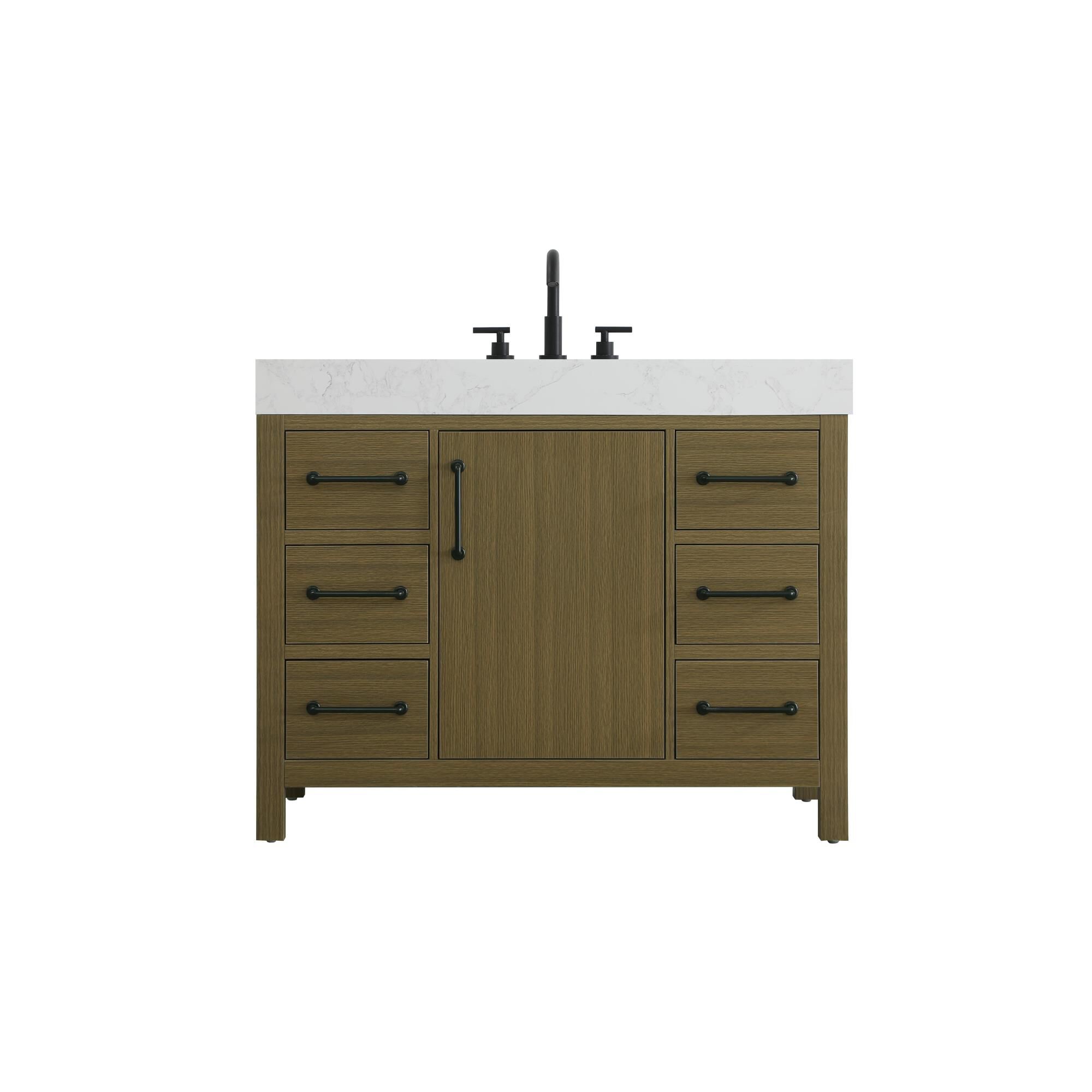 Nathan 42 Inch Bath Vanity by Elegant Dcor