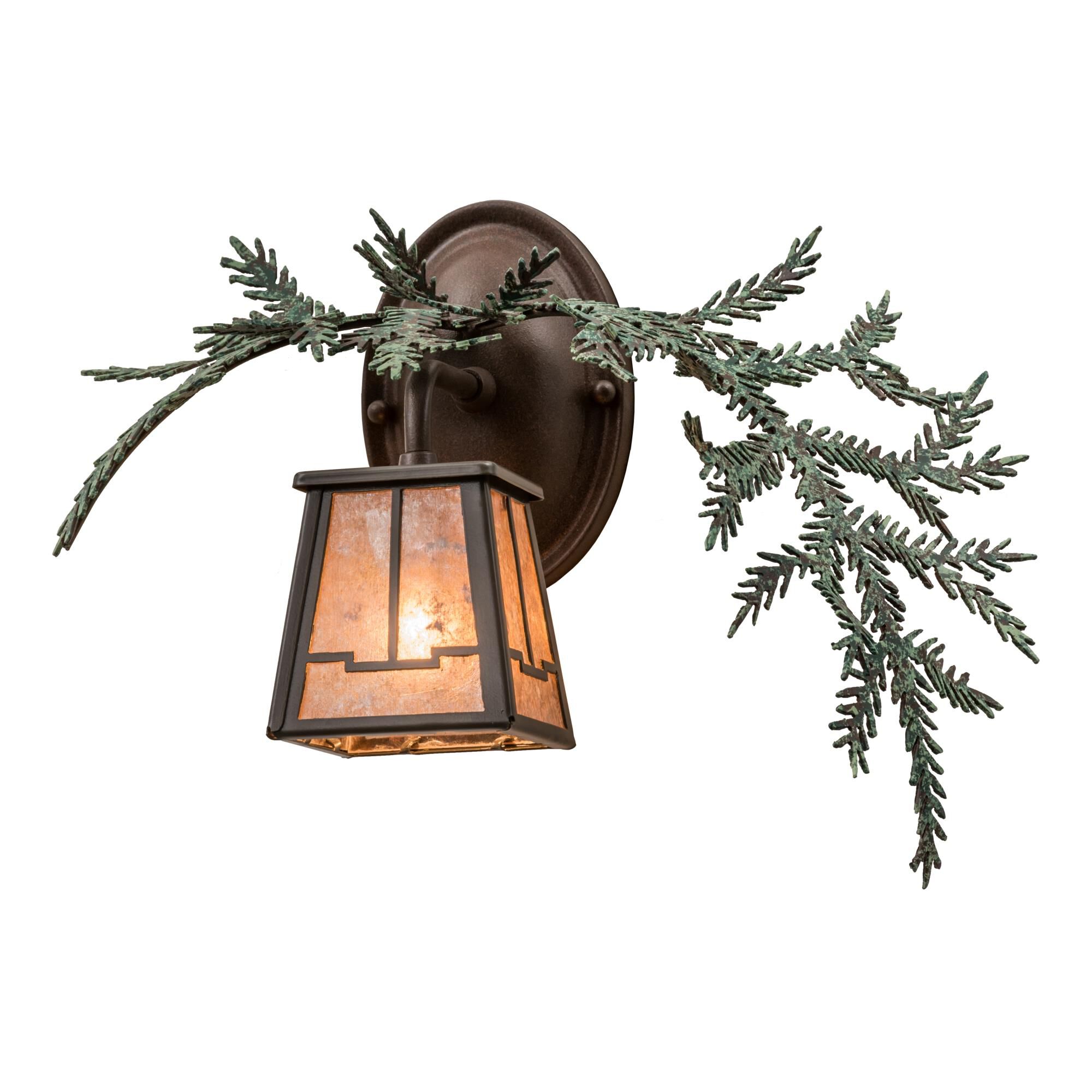 Pine Branch Valley View 16 Inch Wall Sconce by Meyda Lighting