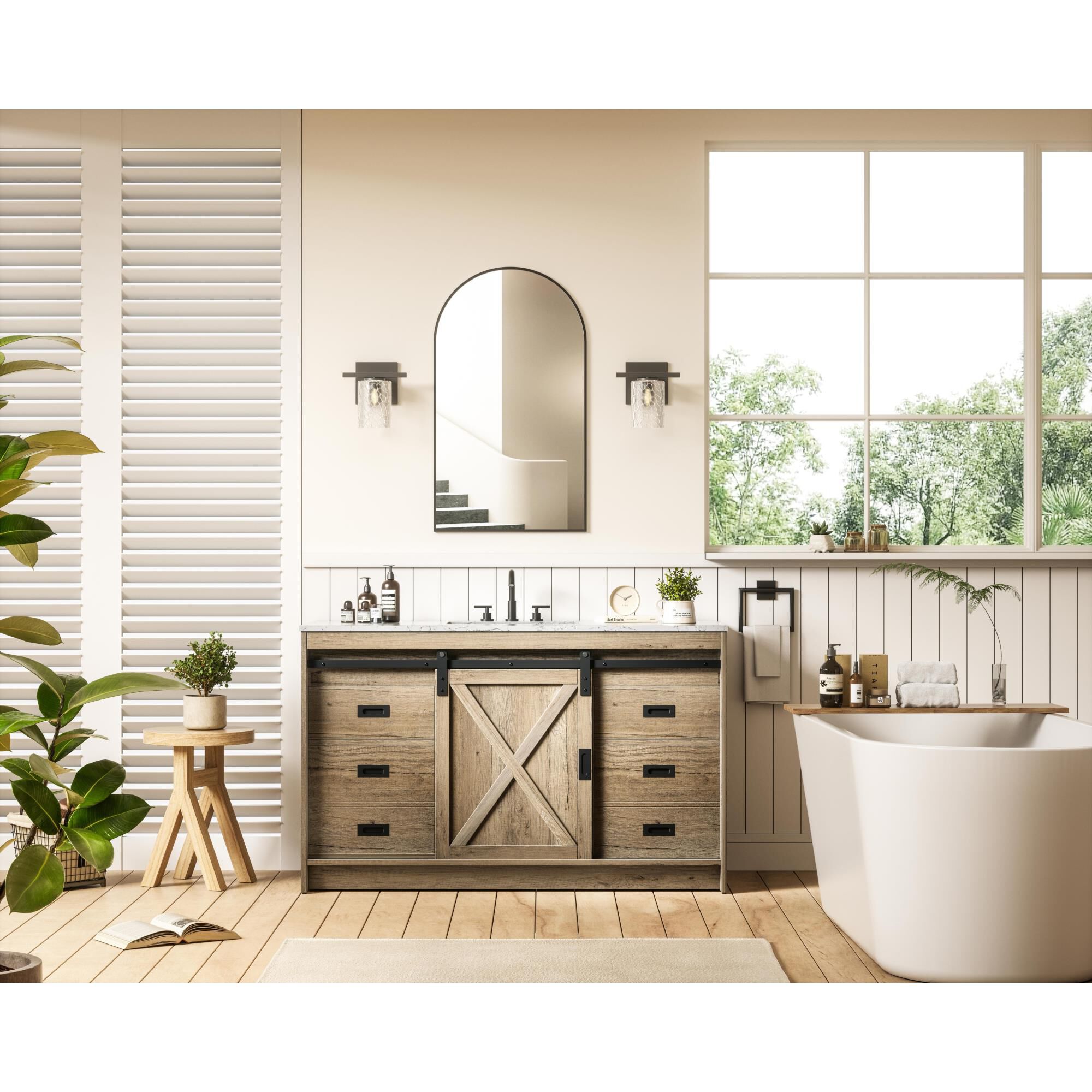 Austin 54 Inch Bath Vanity by Elegant Dcor