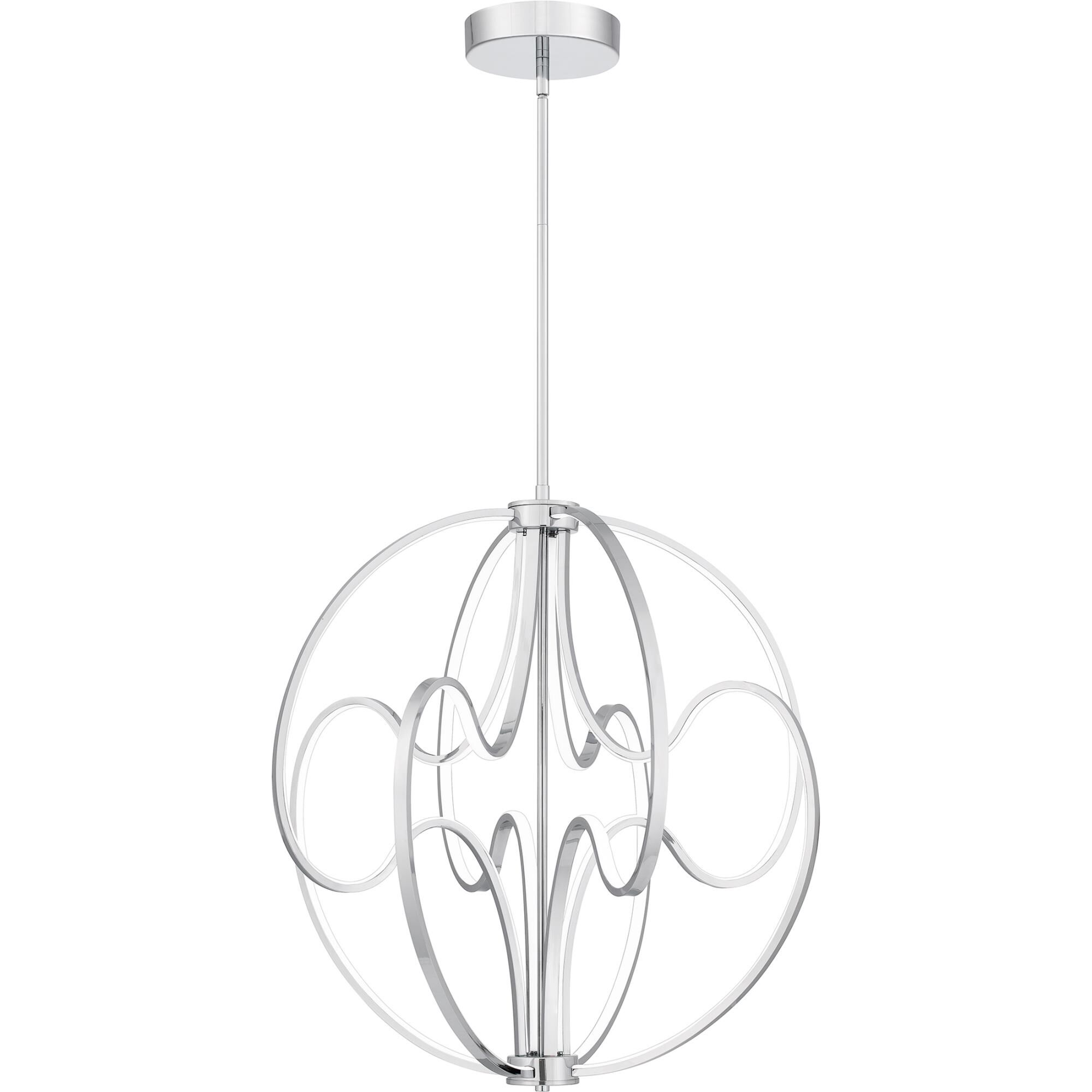 Clairon 23.75 Inch 1 Light Large Pendant by Quoizel