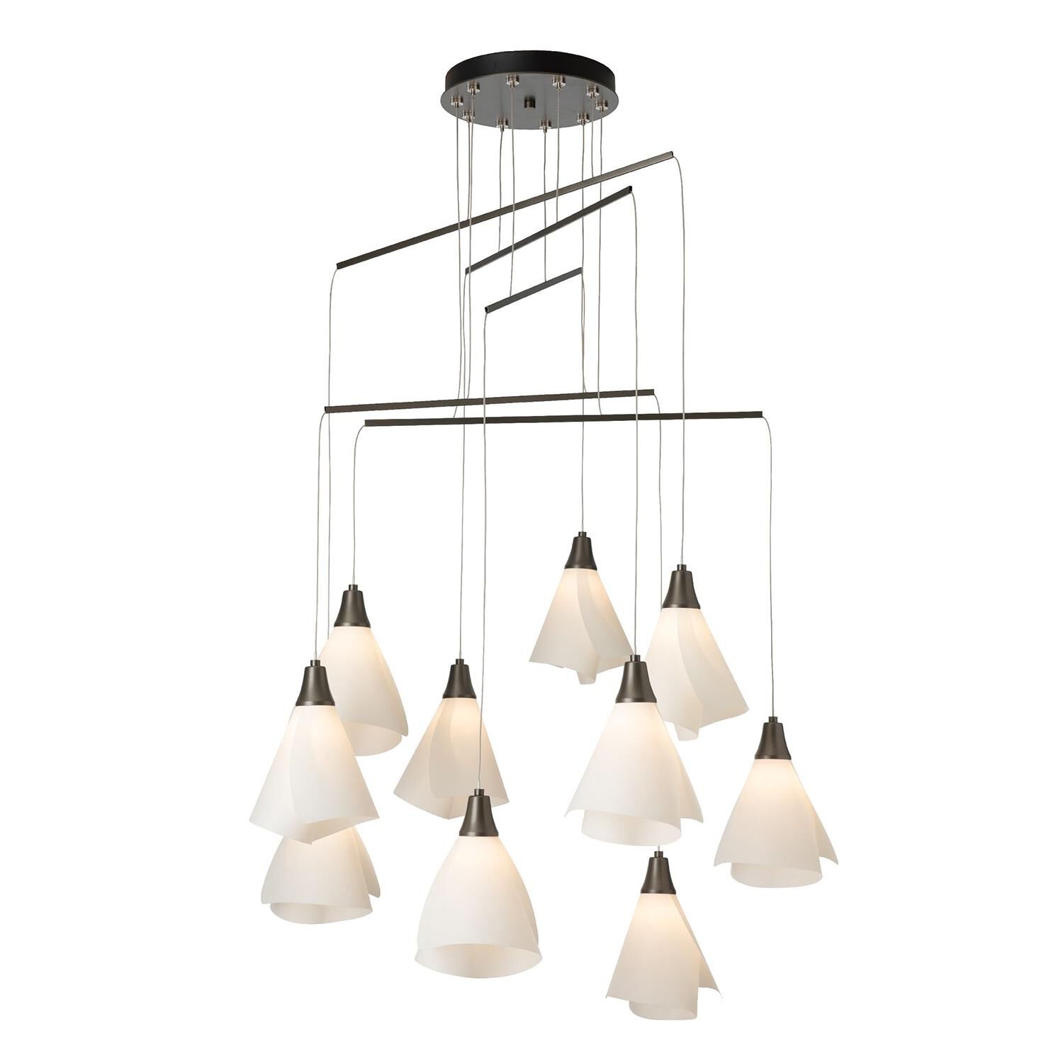 Shown in Dark Smoke finish and Spun Frost shade