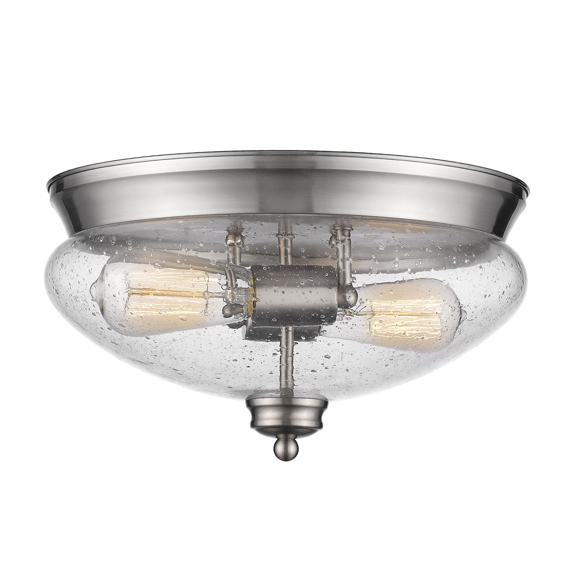 Amon 13 Inch 2 Light Flush Mount by Z-Lite