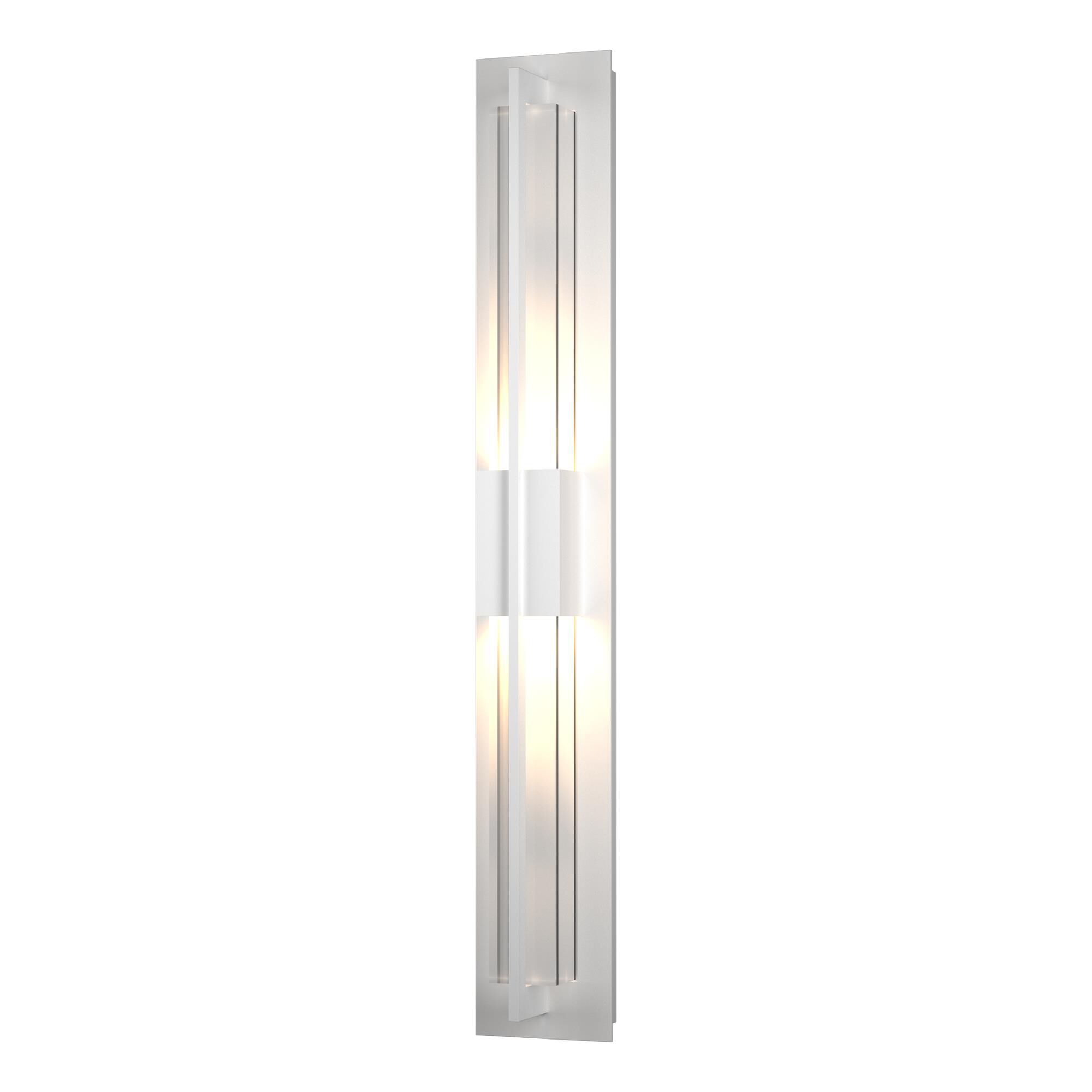 Shown in Coastal White finish and Clear glass