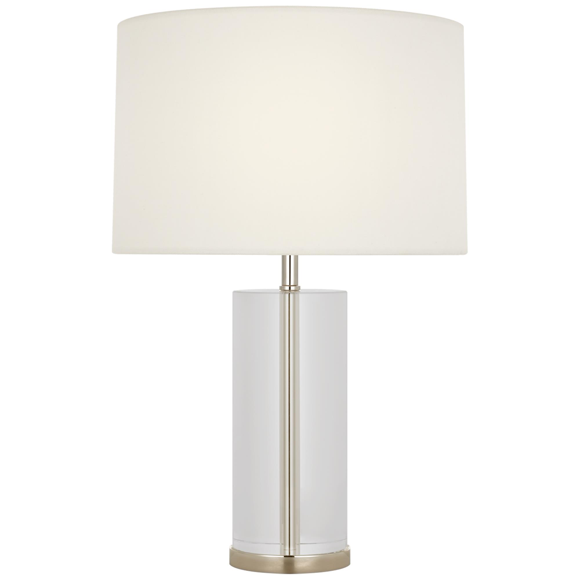 Shown in Crystal And Polished Nickel finish