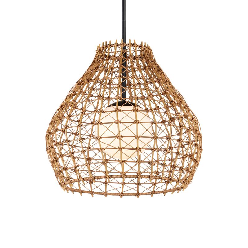 Bly 21 Inch Outdoor Hanging Lantern by Currey and Company