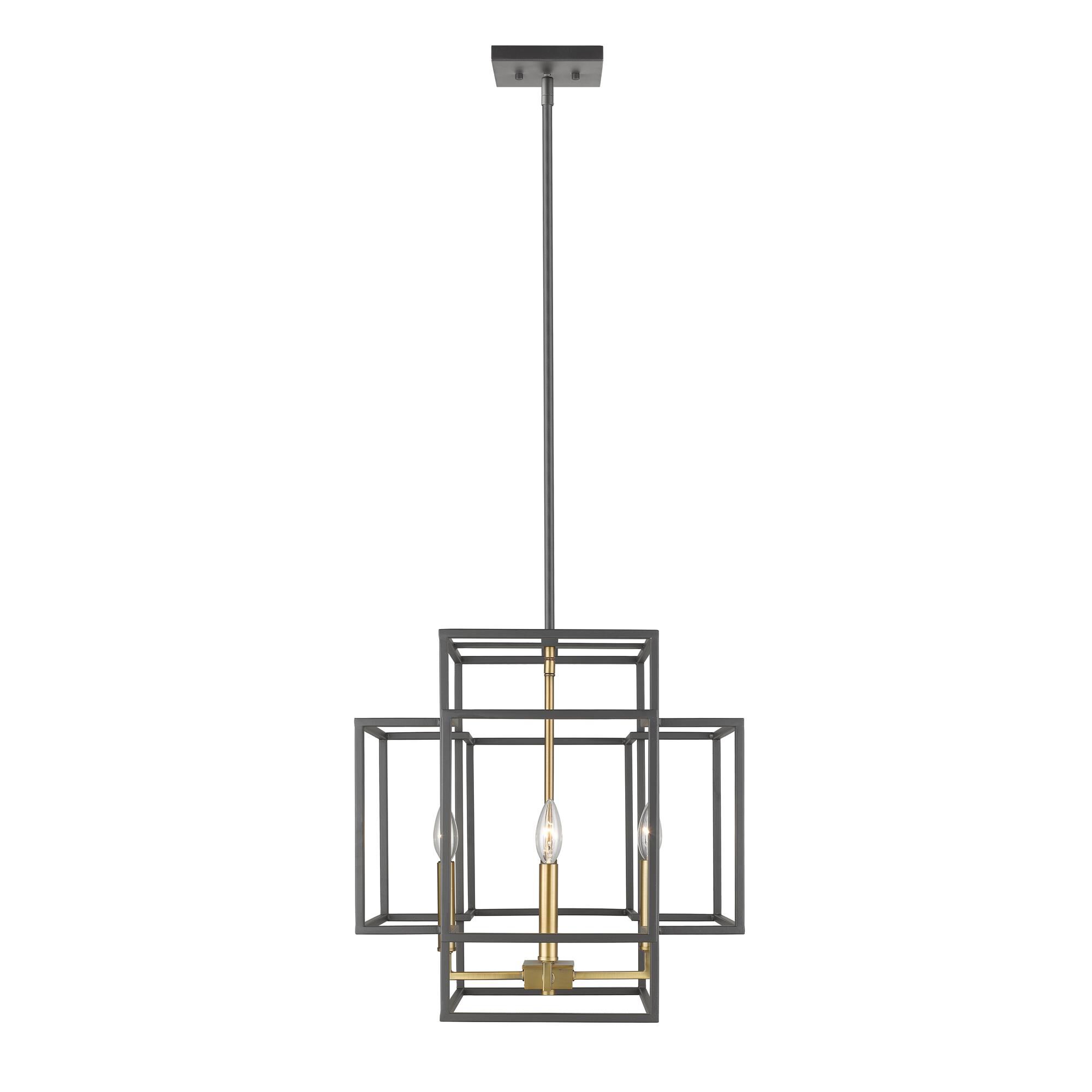 Shown in Bronze + Olde Brass finish and --- glass and --- shade