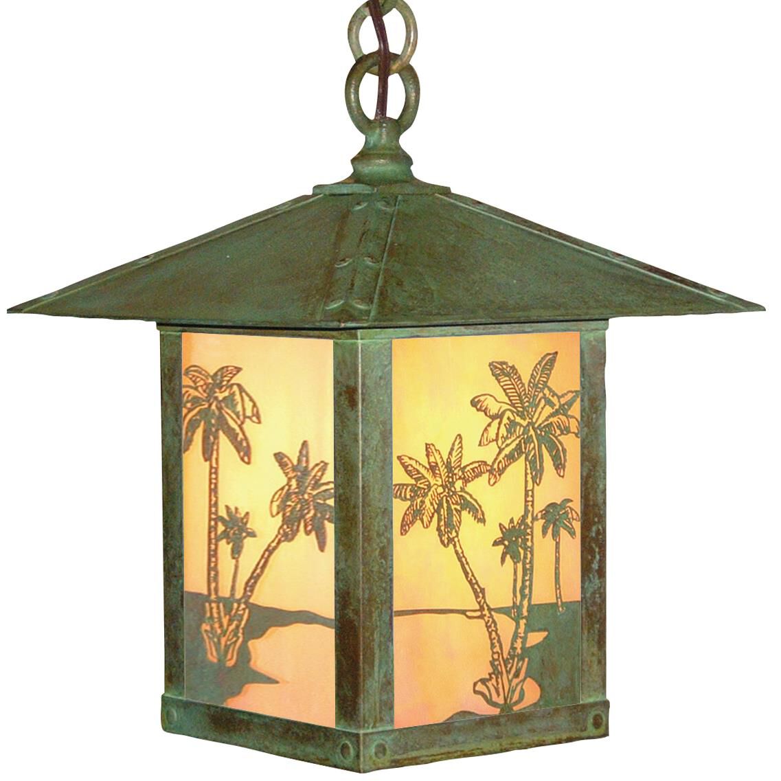 Timber Ridge 18 Inch Tall 1 Light Outdoor Hanging Lantern by Arroyo Craftsman