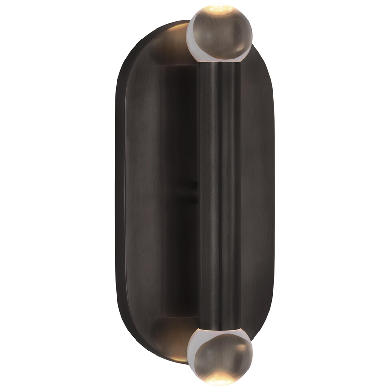 Visual Comfort Signature Collection Kelly Wearstler Rousseau 10 Inch LED Bath Vanity Light