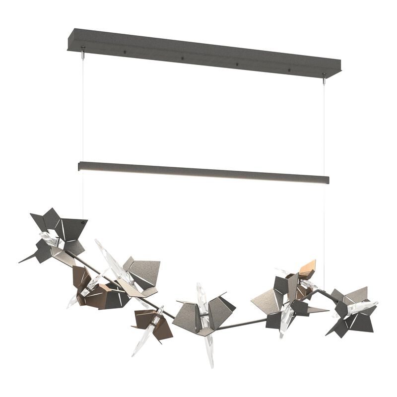 Belladonna Medium Linear Chandelier by Hubbardton Forge