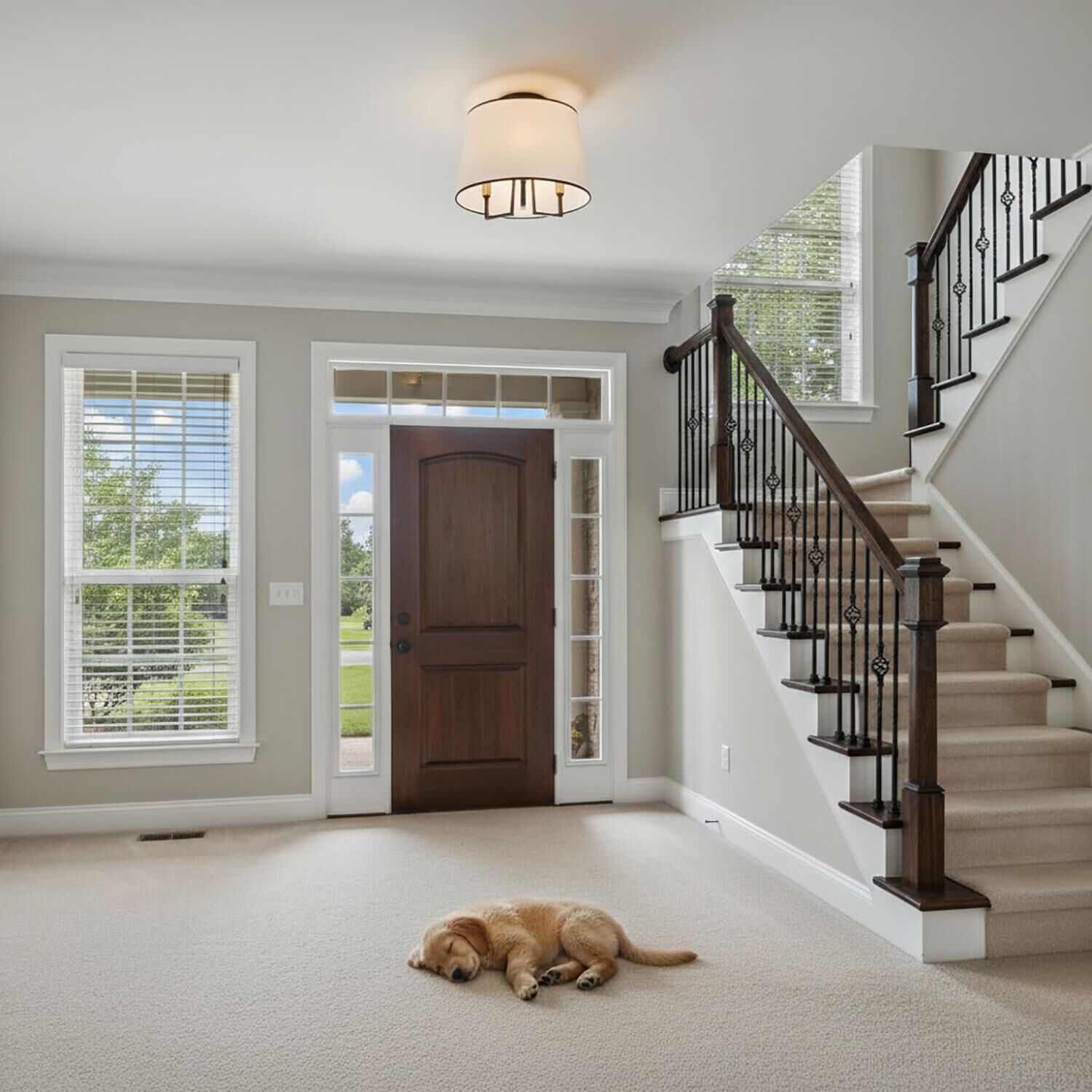 Steven Sabados (S&C) Coco 15 Inch 3 Light Semi Flush Mount by Artcraft