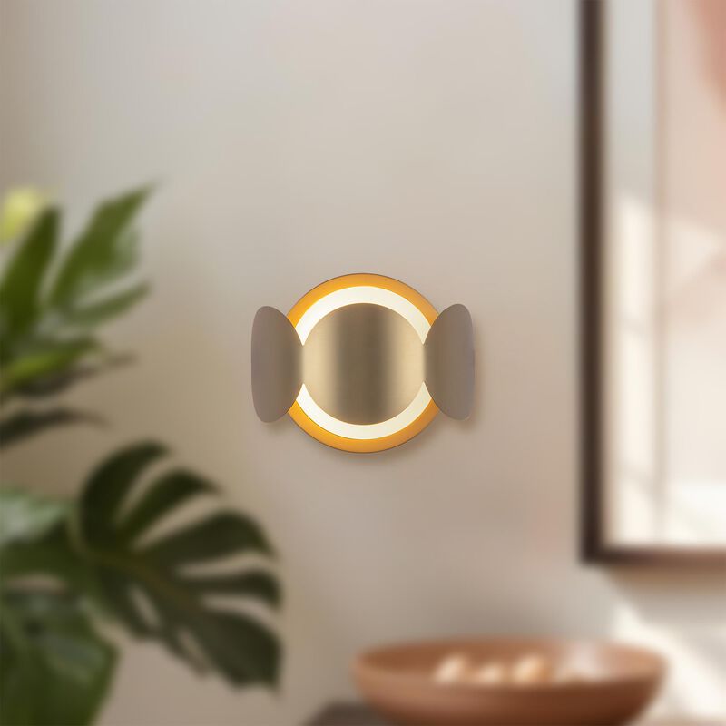 Hae Jung Roe Ciel Small Wall Sconce by Kuzco