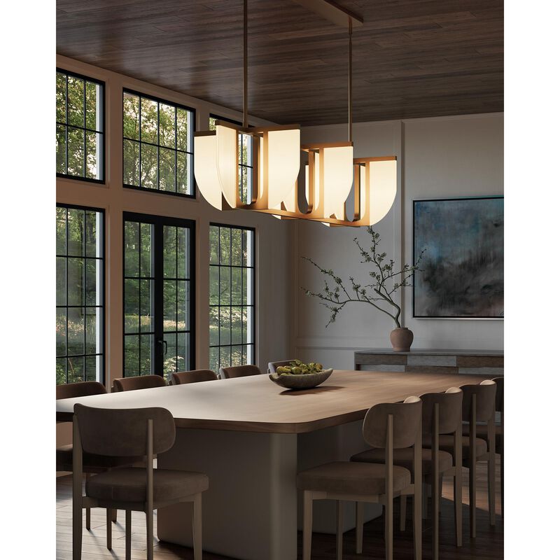Elisa Carlucci Anders 58 Inch Linear Suspension Light by Alora Lighting