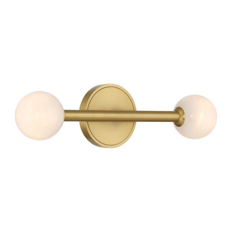Terrell 18 Inch 2 Light Bath Vanity Light by Crystorama