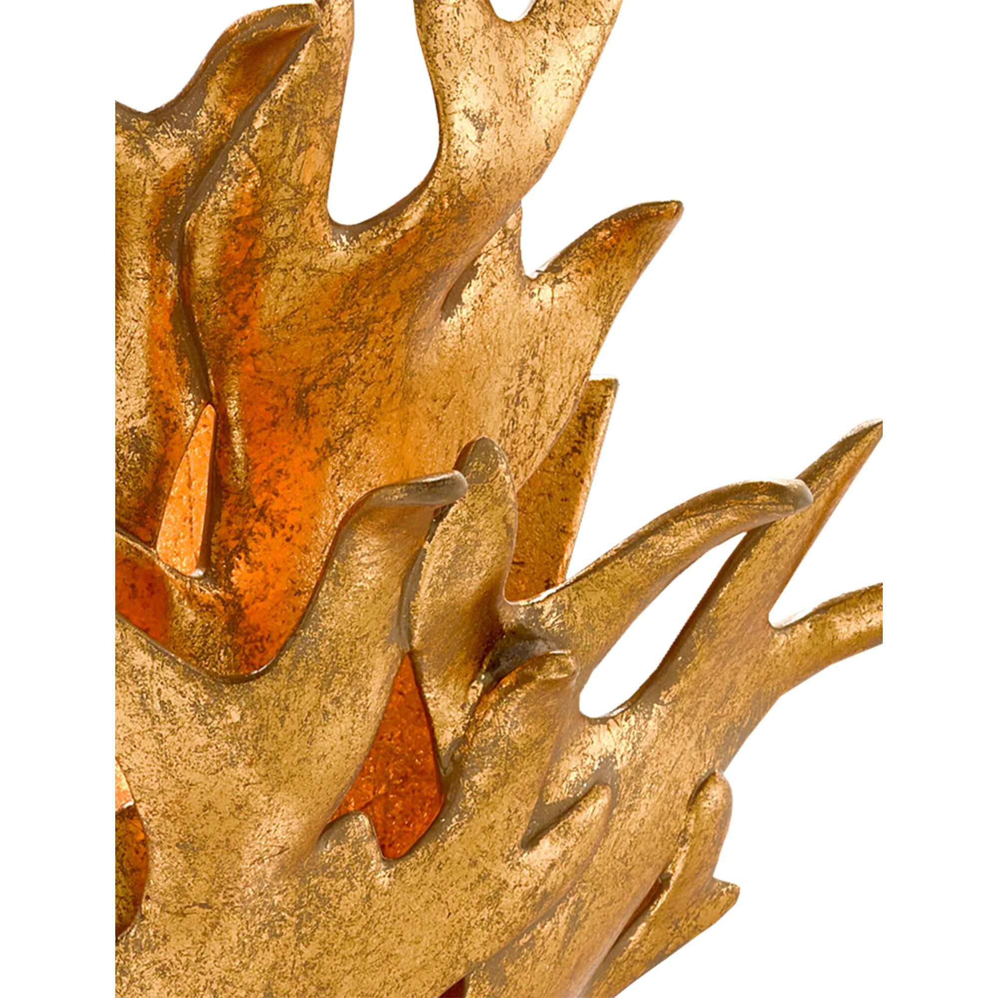 Shown in Gold Leaf finish