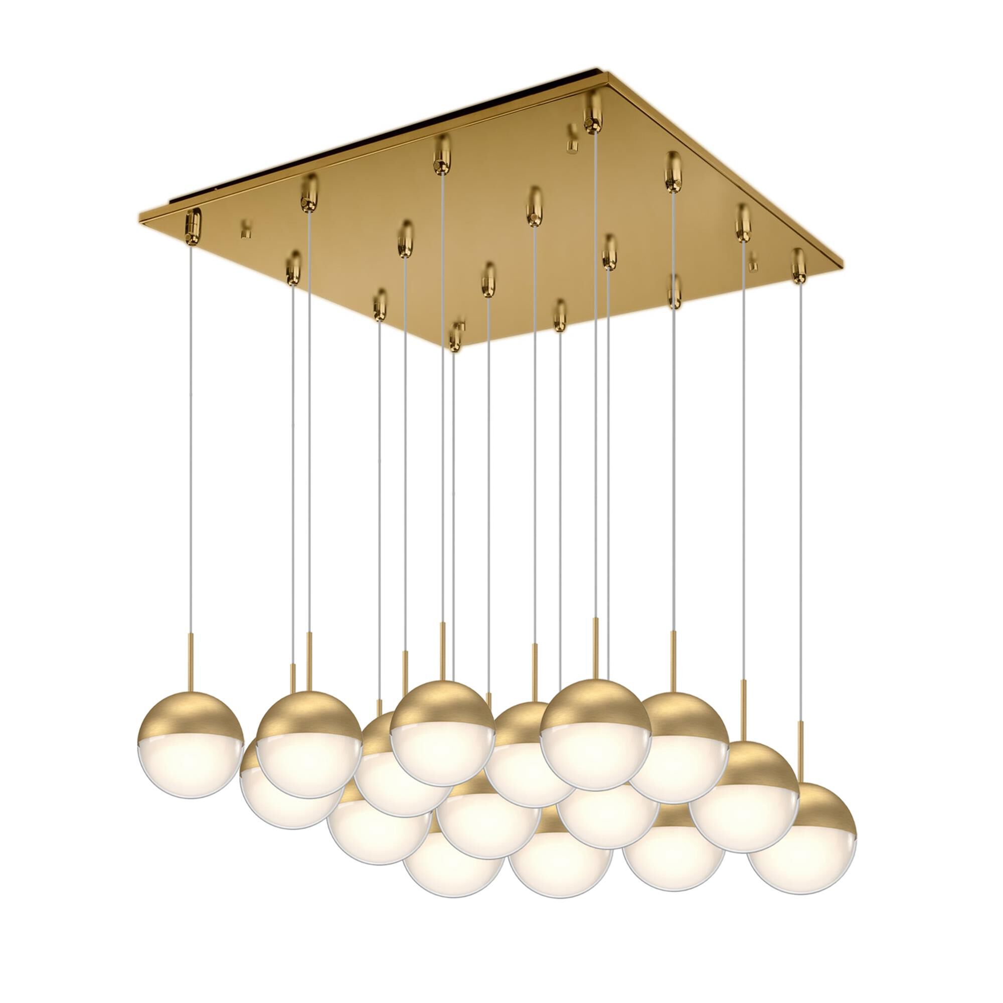 Shown in Brushed Gold finish