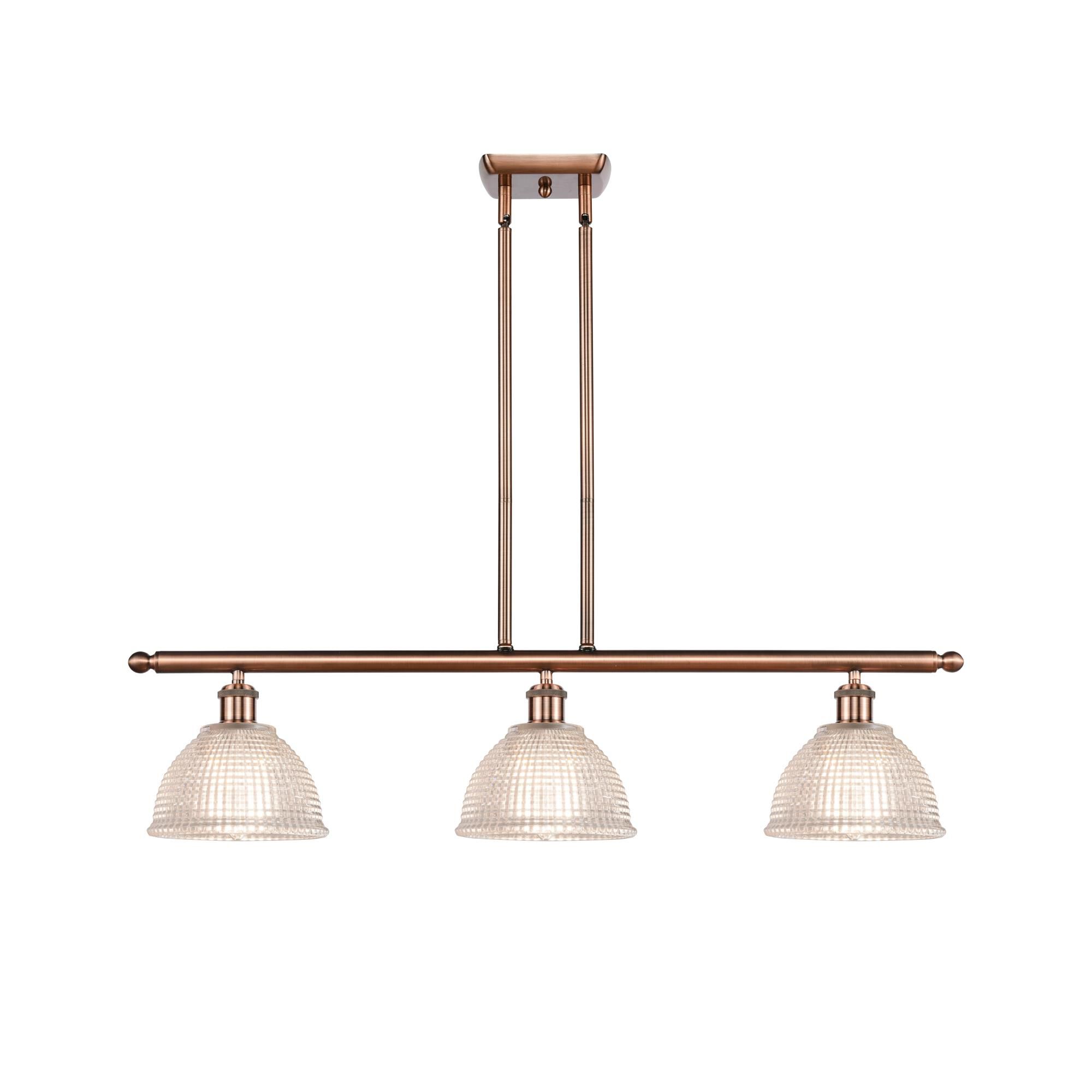 Bruno Marashlian Arietta 36 Inch 3 Light Linear Suspension Light by Innovations Lighting