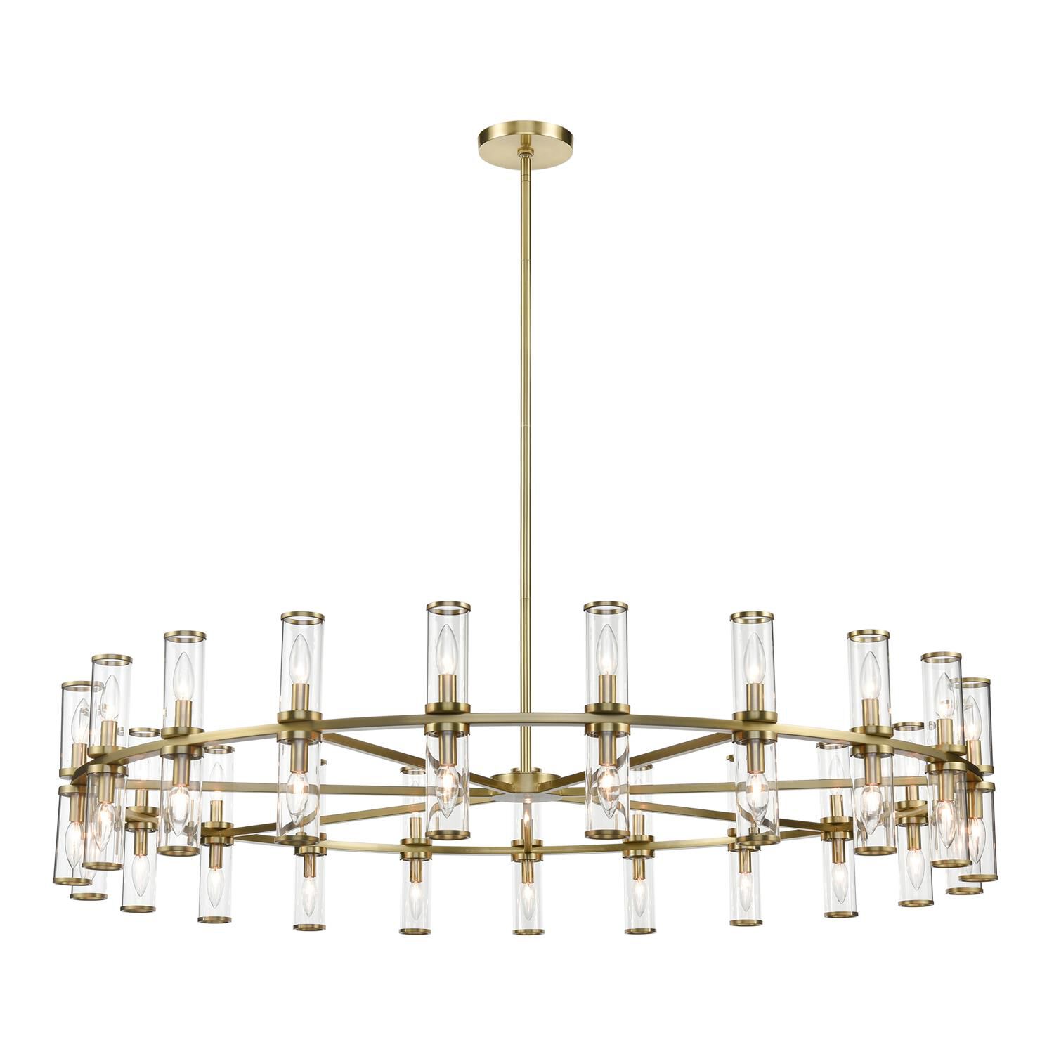 Revolve 60 Inch 42 Light Chandelier by Alora Lighting