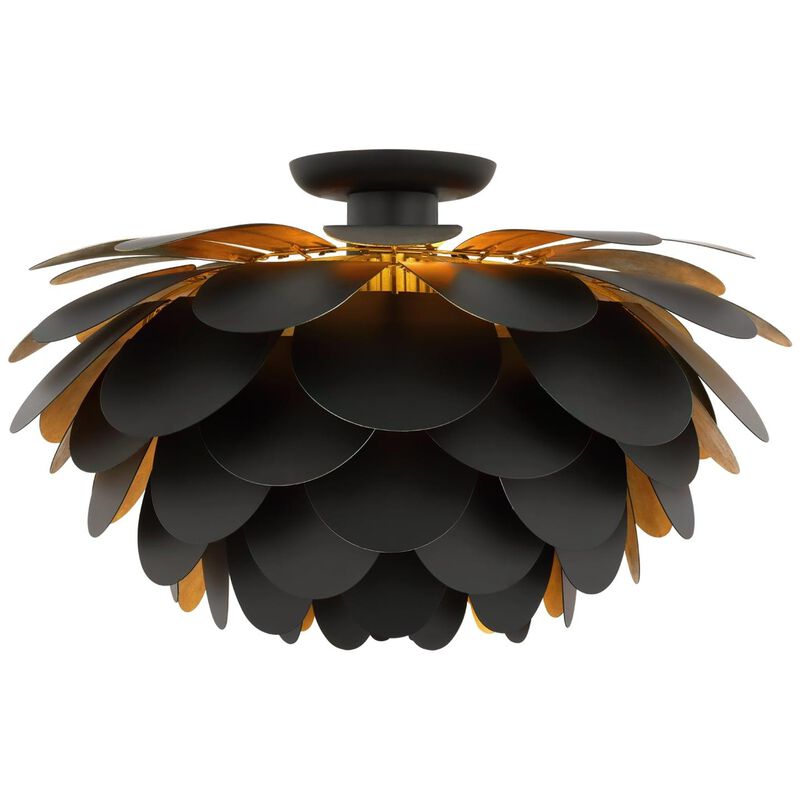Chapman & Myers Cynara 23 Inch 1 Light LED Flush Mount by Visual Comfort Signature Collection